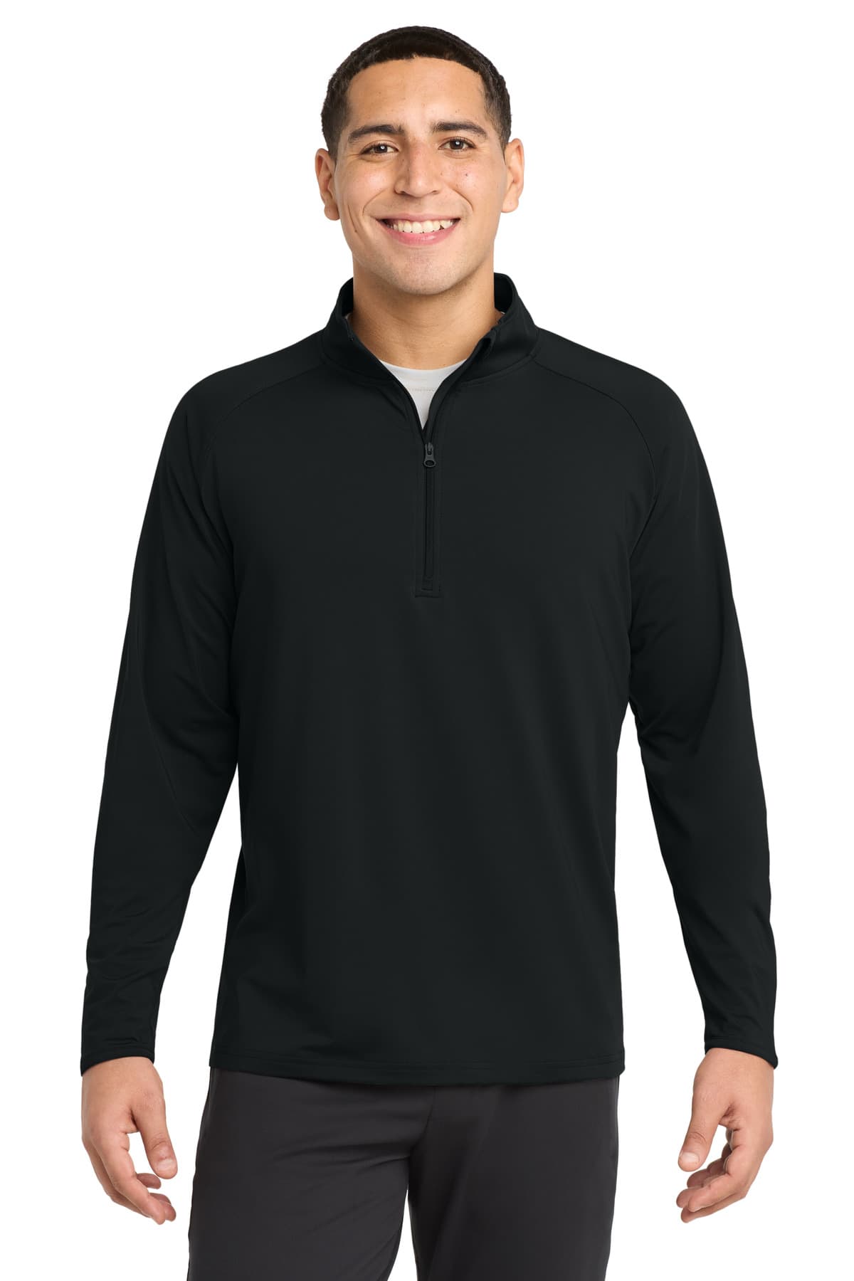 Sport-Tek ® Sport-Wick ® Stretch 1/4-Zip Pullover.