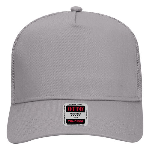 Youth 5 Panel Mid Profile Mesh Back Trucker Hat