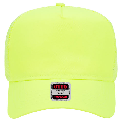 Youth 5 Panel Mid Profile Mesh Back Trucker Hat