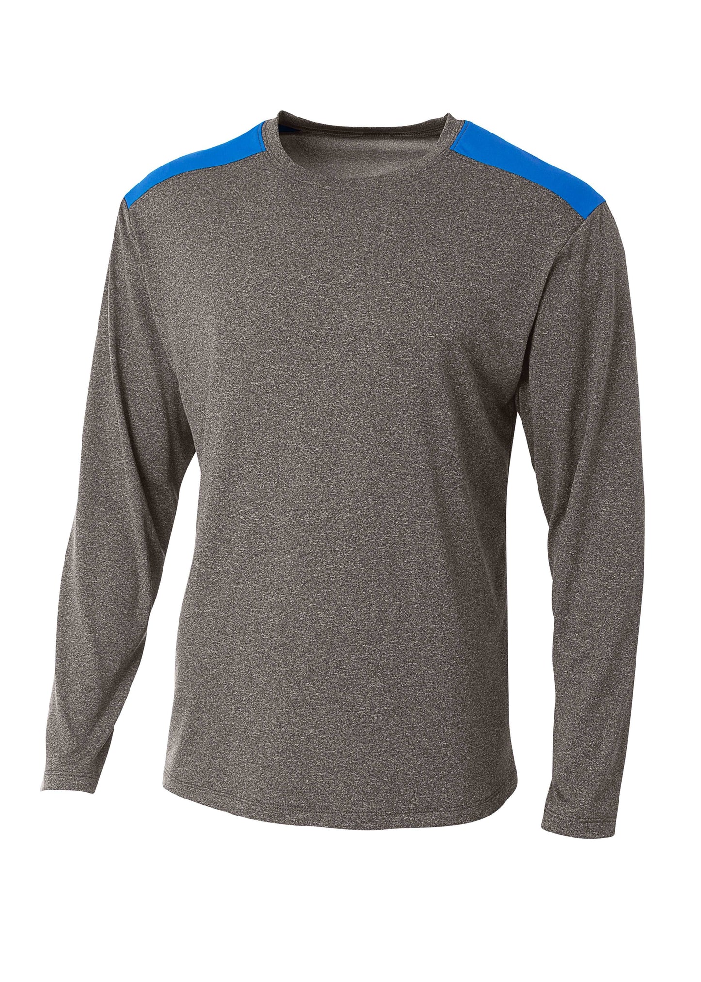 Photo of A4 SHIRTS N3101  color  HEATHER/ROYAL