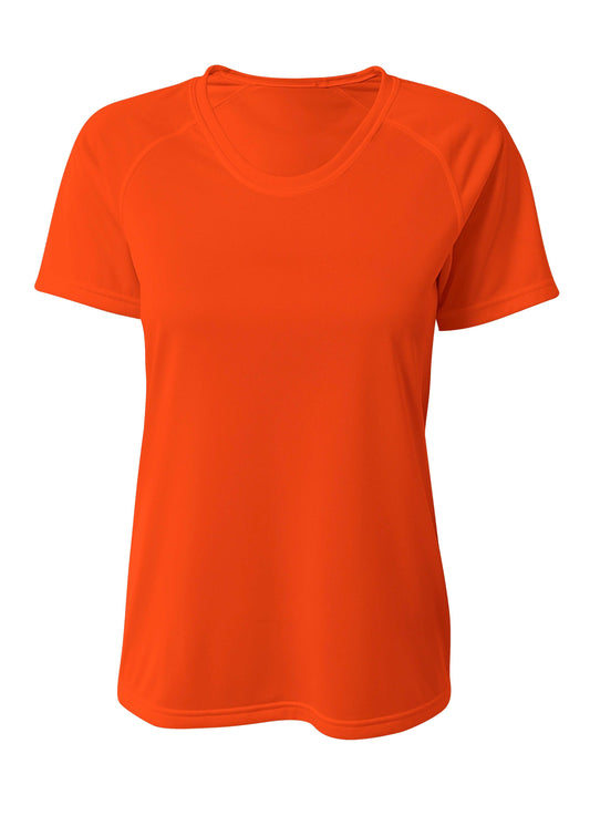 Photo of A4 WOMENS TOP NW3393  color  ATHLETIC ORANGE