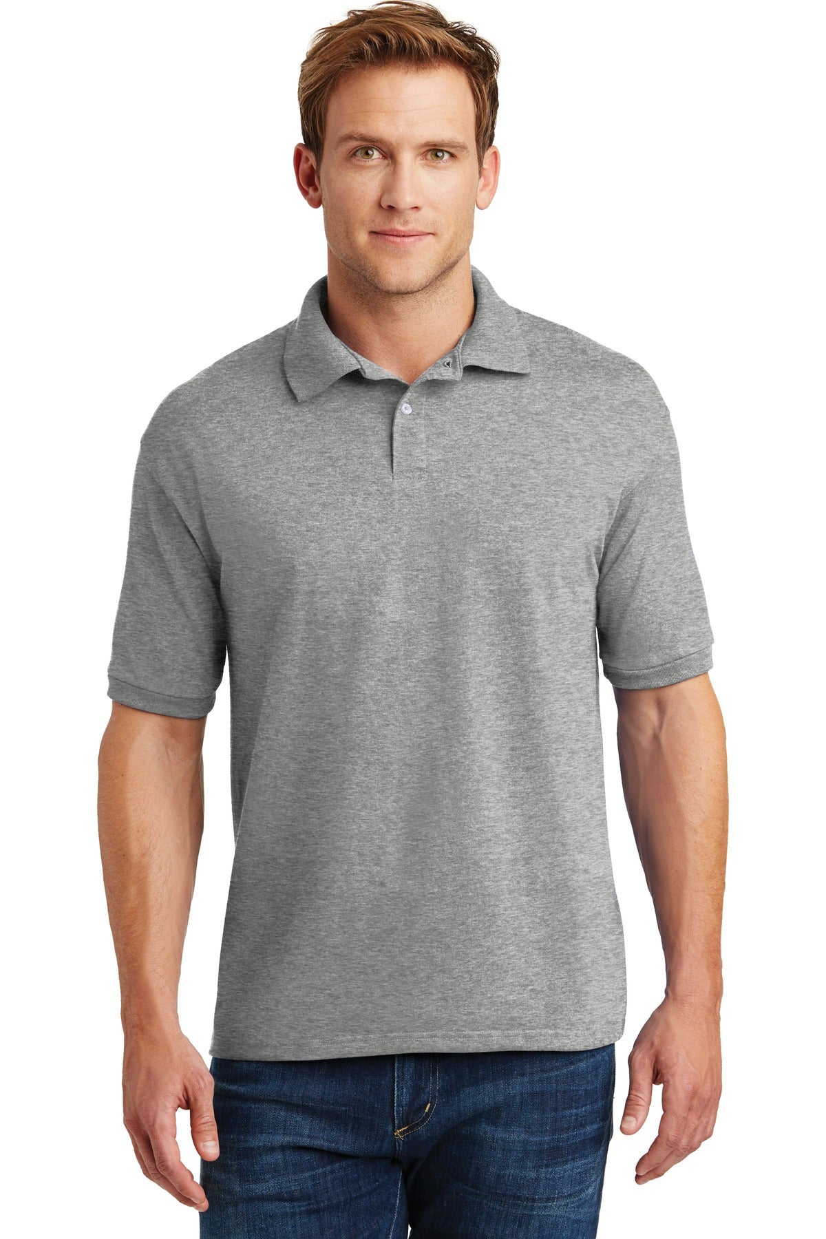 Hanes Men's X-Temp Short Sleeve Pique Polo Shirt 