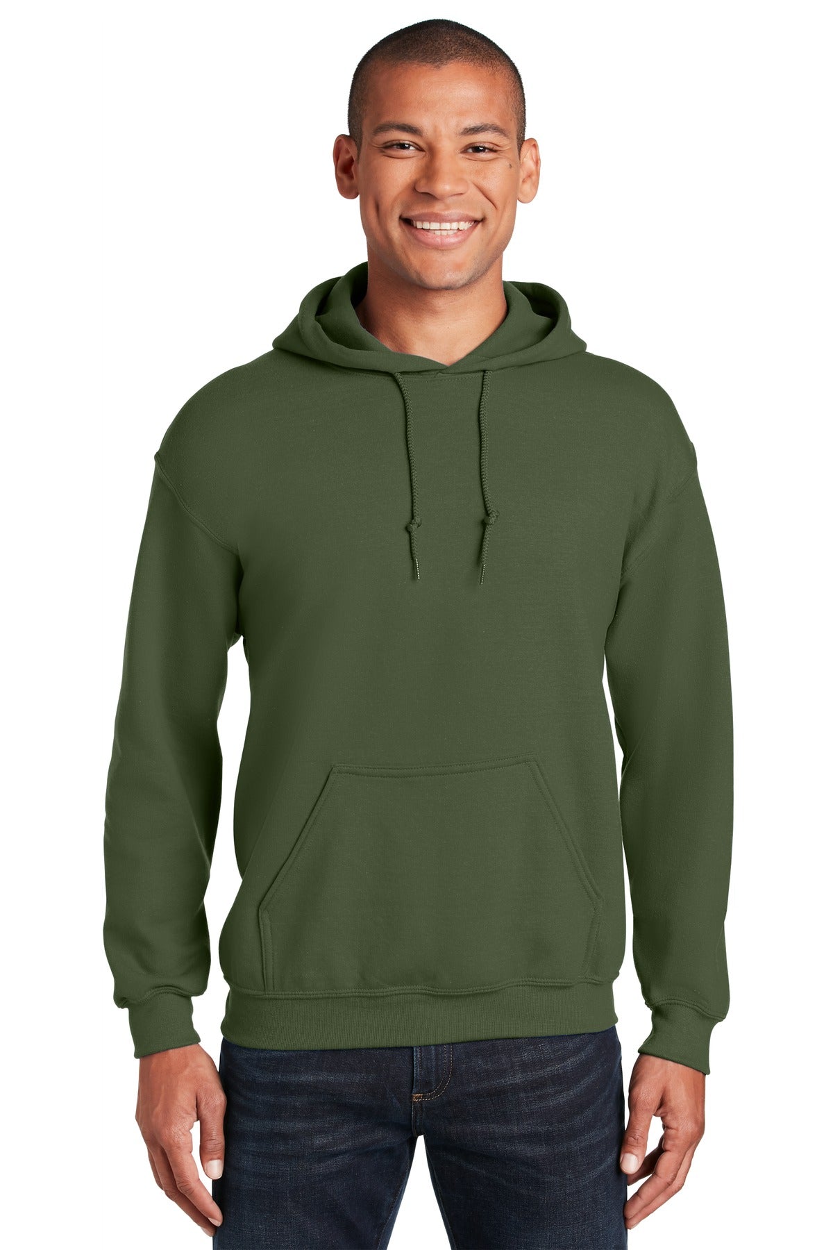 Photo of Gildan Sweatshirts/Fleece 18500  color  Military Green