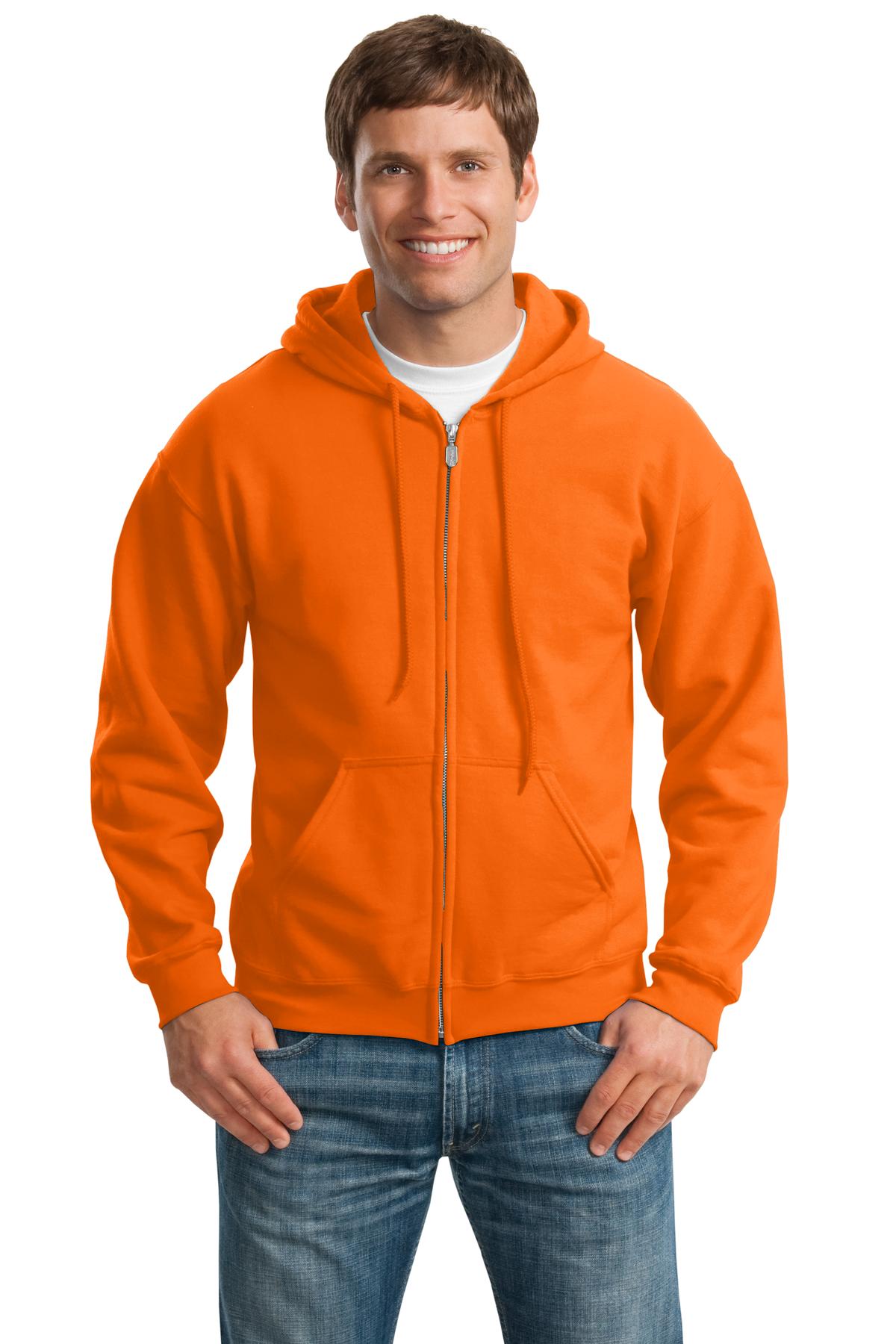 Photo of Gildan Sweatshirts/Fleece 18600  color  S. Orange