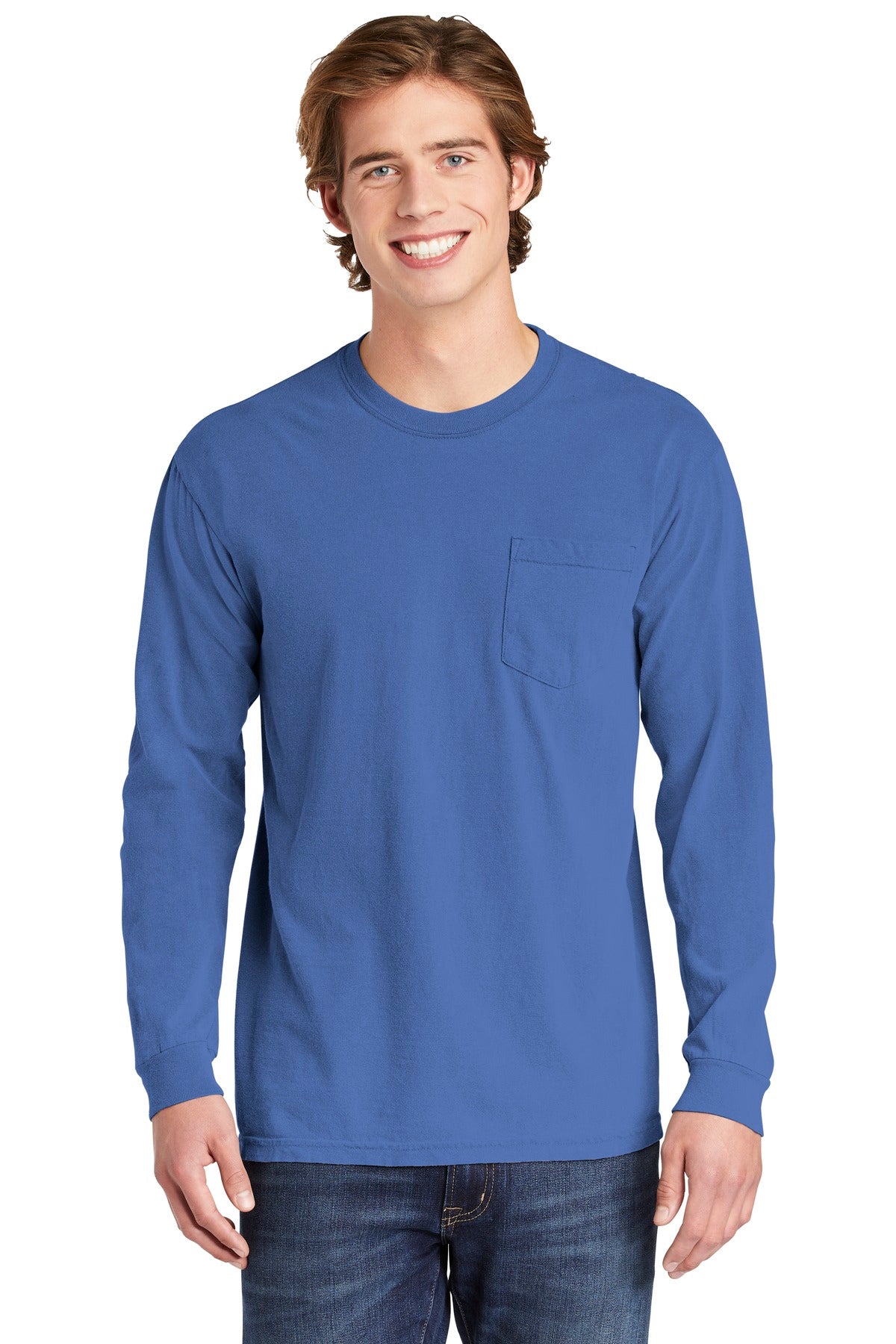 Photo of Comfort Colors T-Shirts 4410  color  Flo Blue