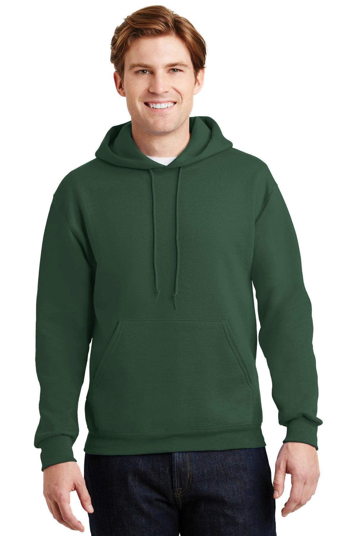 Photo of Jerzees Sweatshirts/Fleece 4997M  color  Forest Green