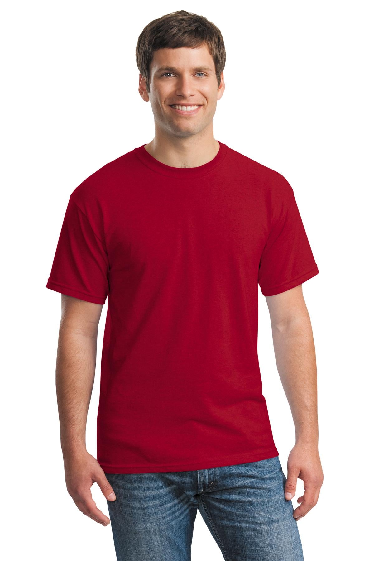 Photo of Gildan T-Shirts 5000  color  Antique Cherry Red