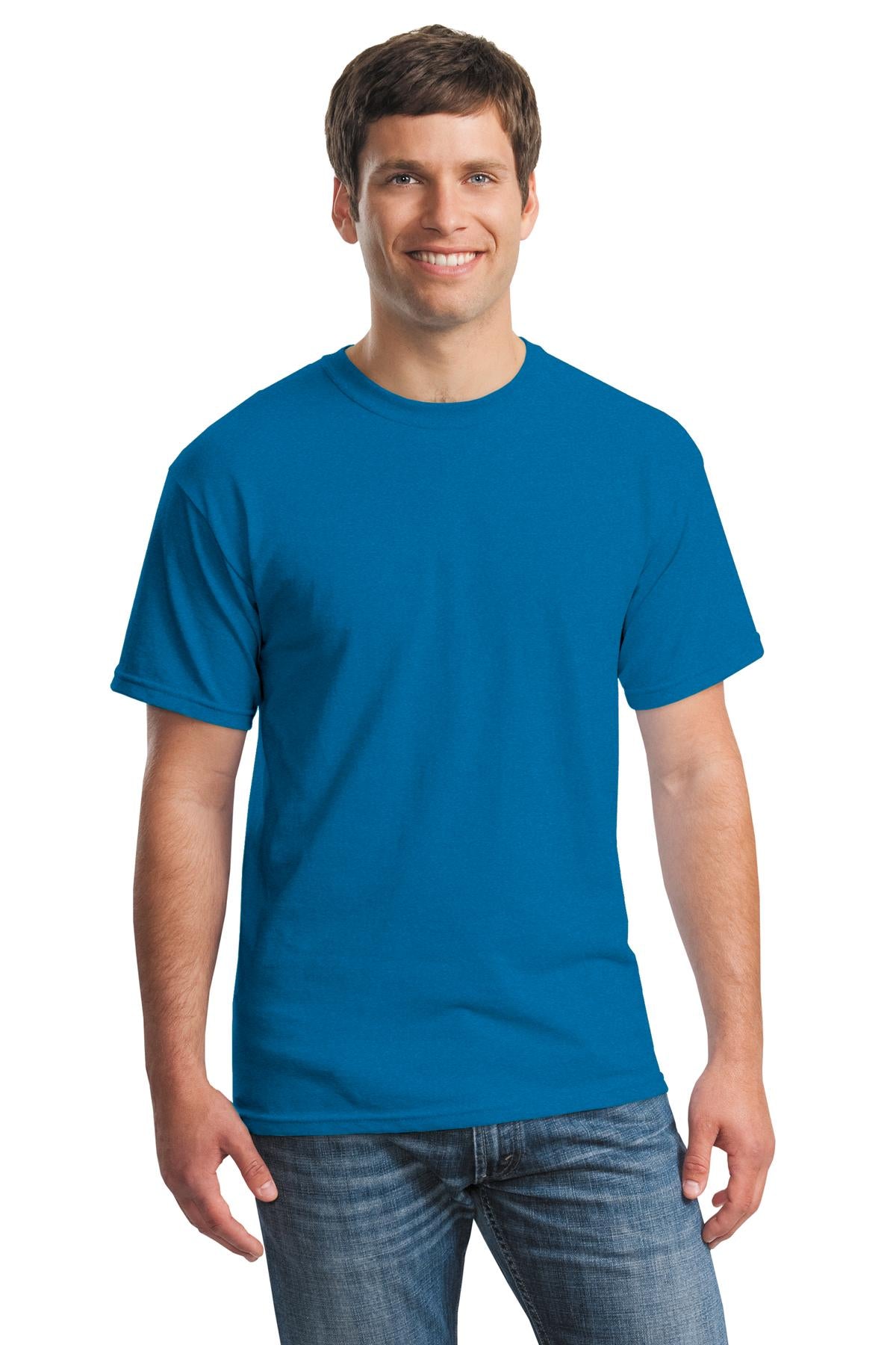 Photo of Gildan T-Shirts 5000  color  Antique Sapphire