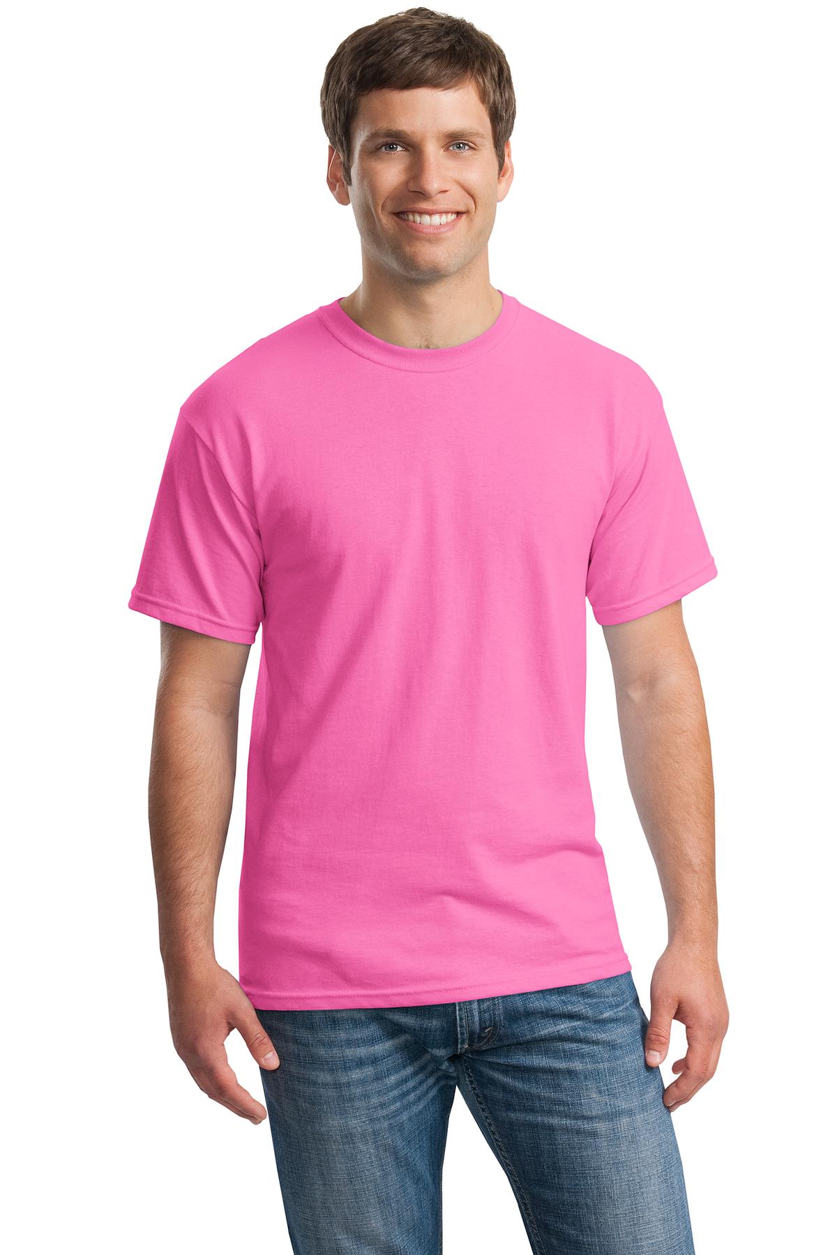 Photo of Gildan T-Shirts 5000  color  Azalea
