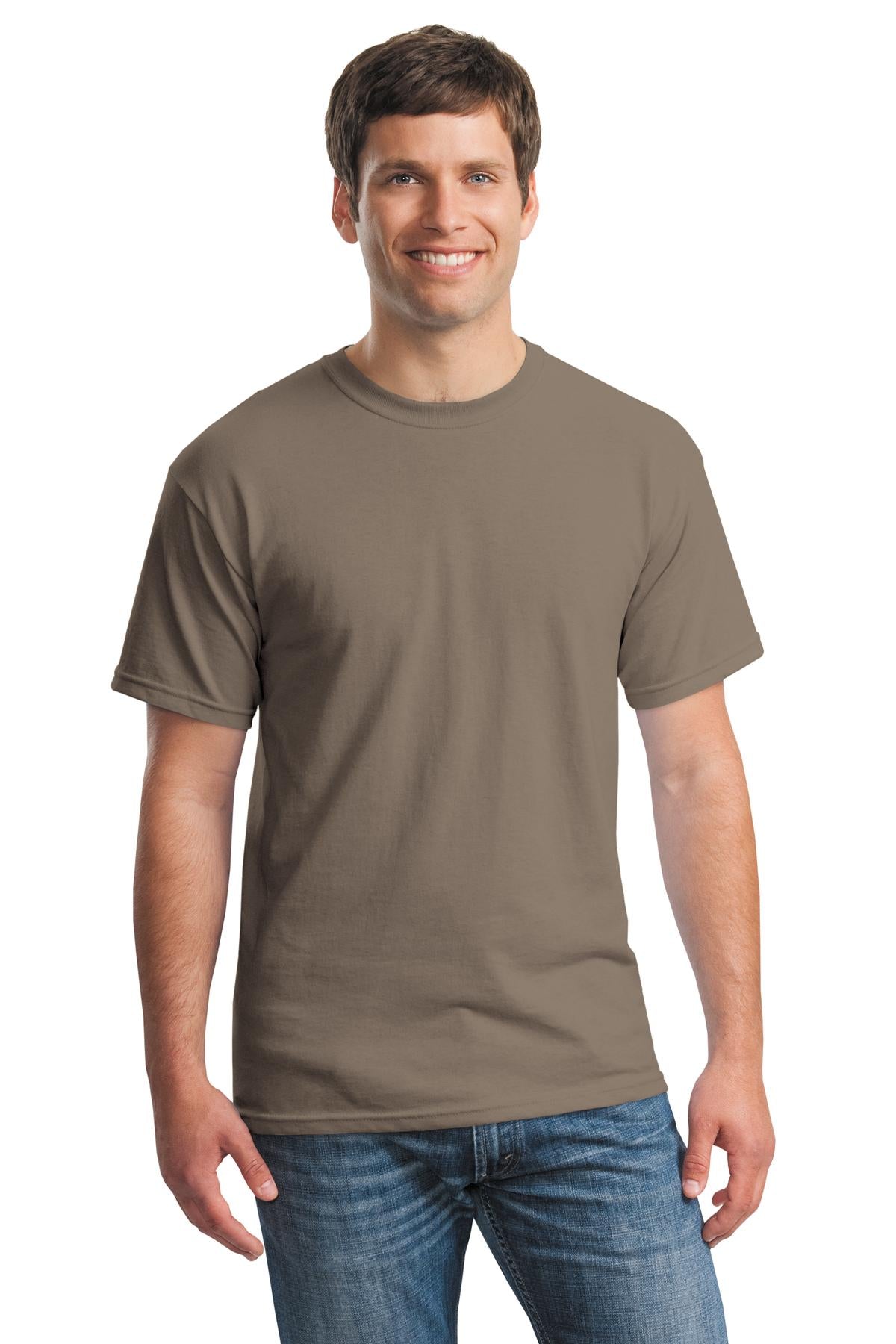 Photo of Gildan T-Shirts 5000  color  Brown Savana