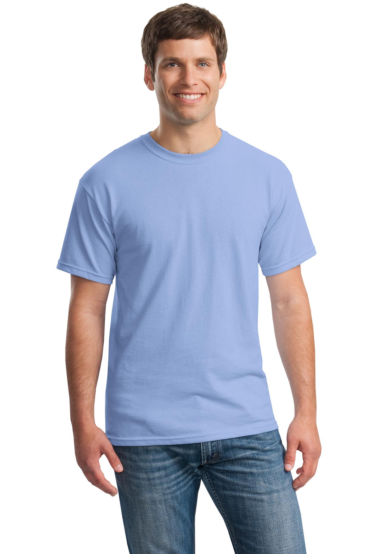 Photo of Gildan T-Shirts 5000  color  Carolina Blue