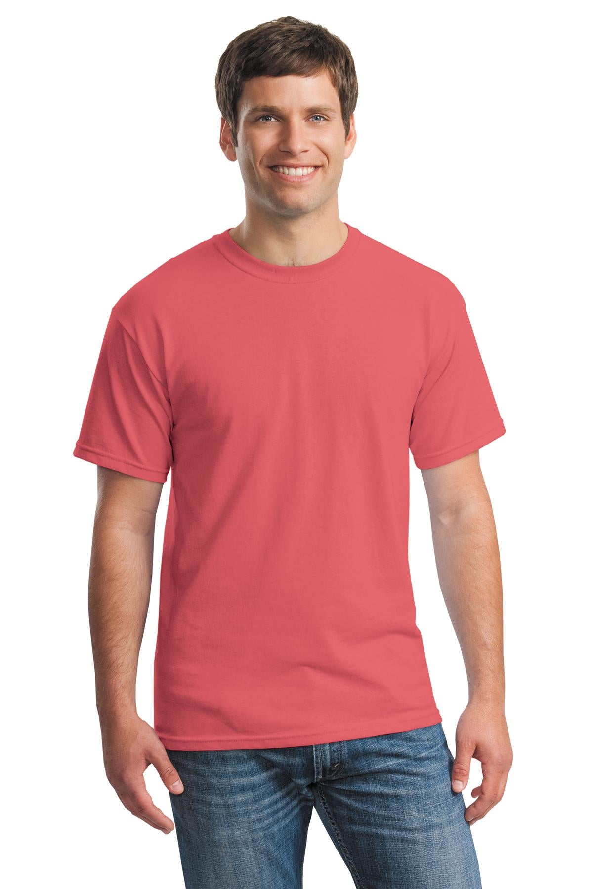 Photo of Gildan T-Shirts 5000  color  Coral Silk