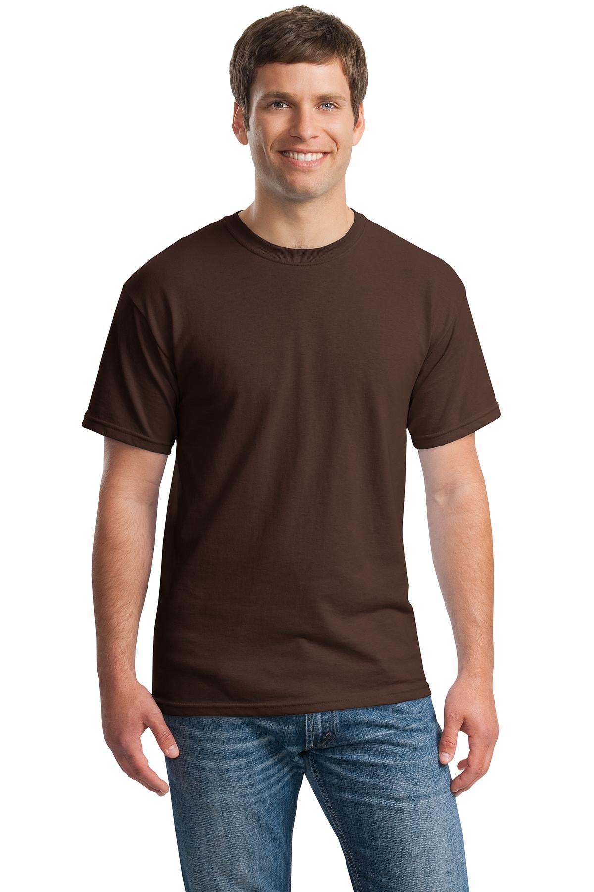 Photo of Gildan T-Shirts 5000  color  Dark Chocolate
