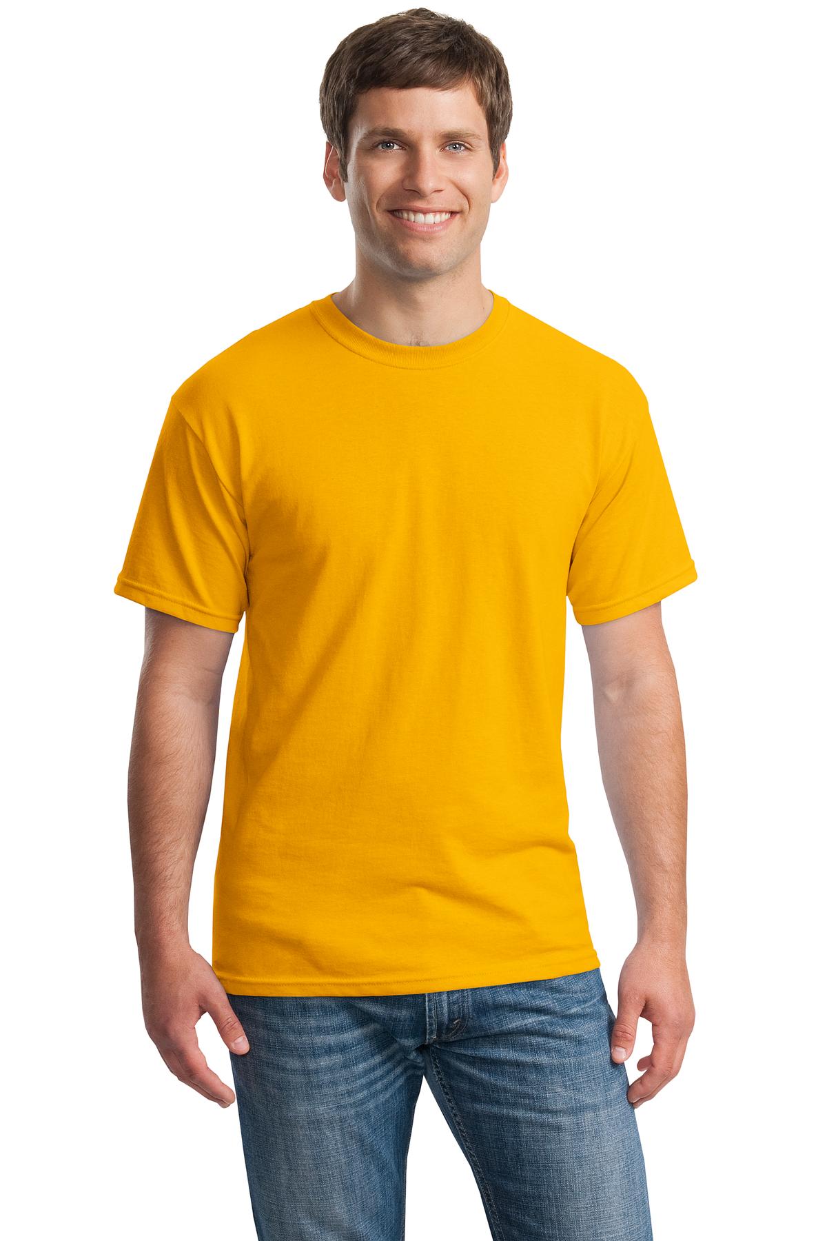 Photo of Gildan T-Shirts 5000  color  Gold
