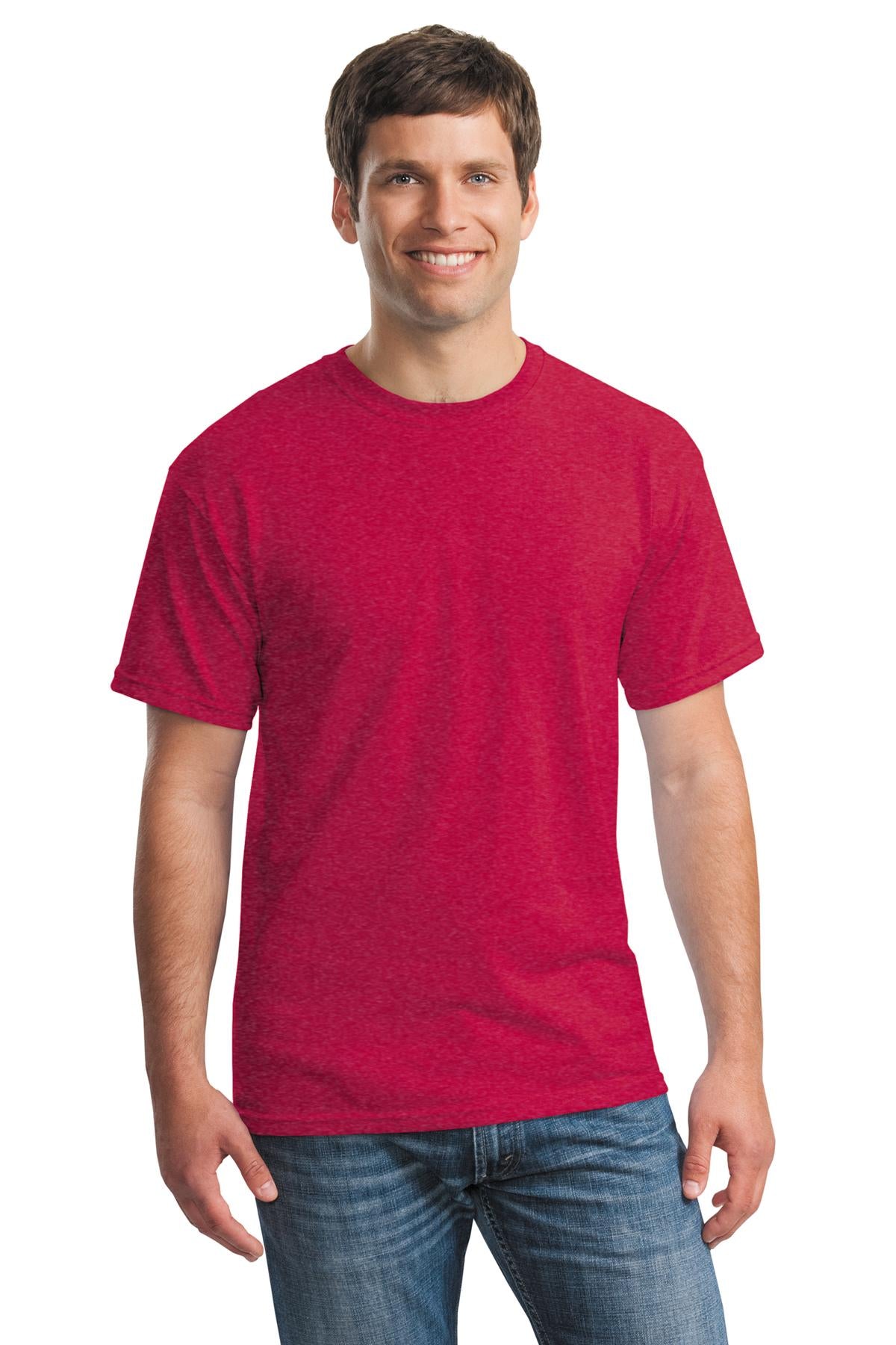 Photo of Gildan T-Shirts 5000  color  Heather Red