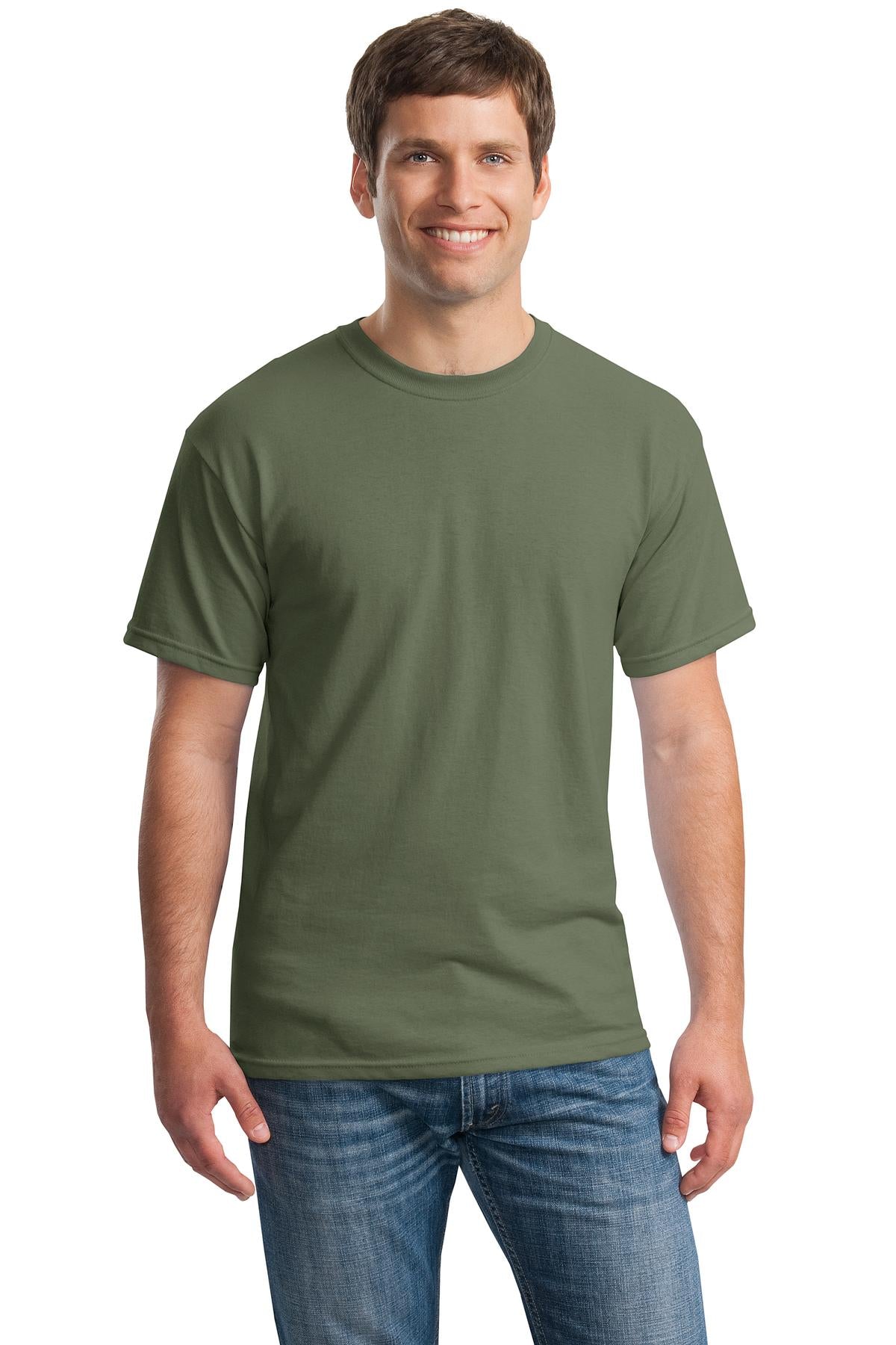 Photo of Gildan T-Shirts 5000  color  Military Green