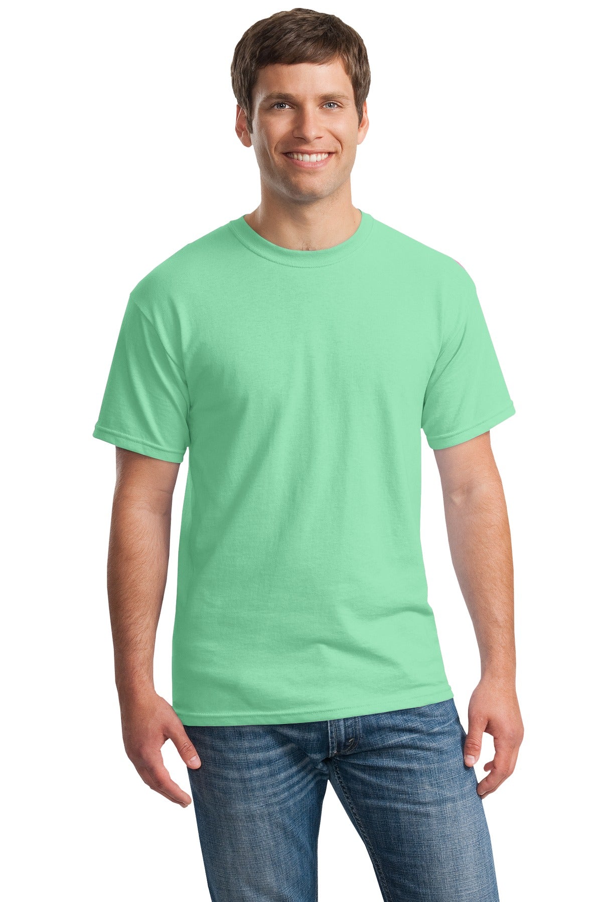 Photo of Gildan T-Shirts 5000  color  Mint Green