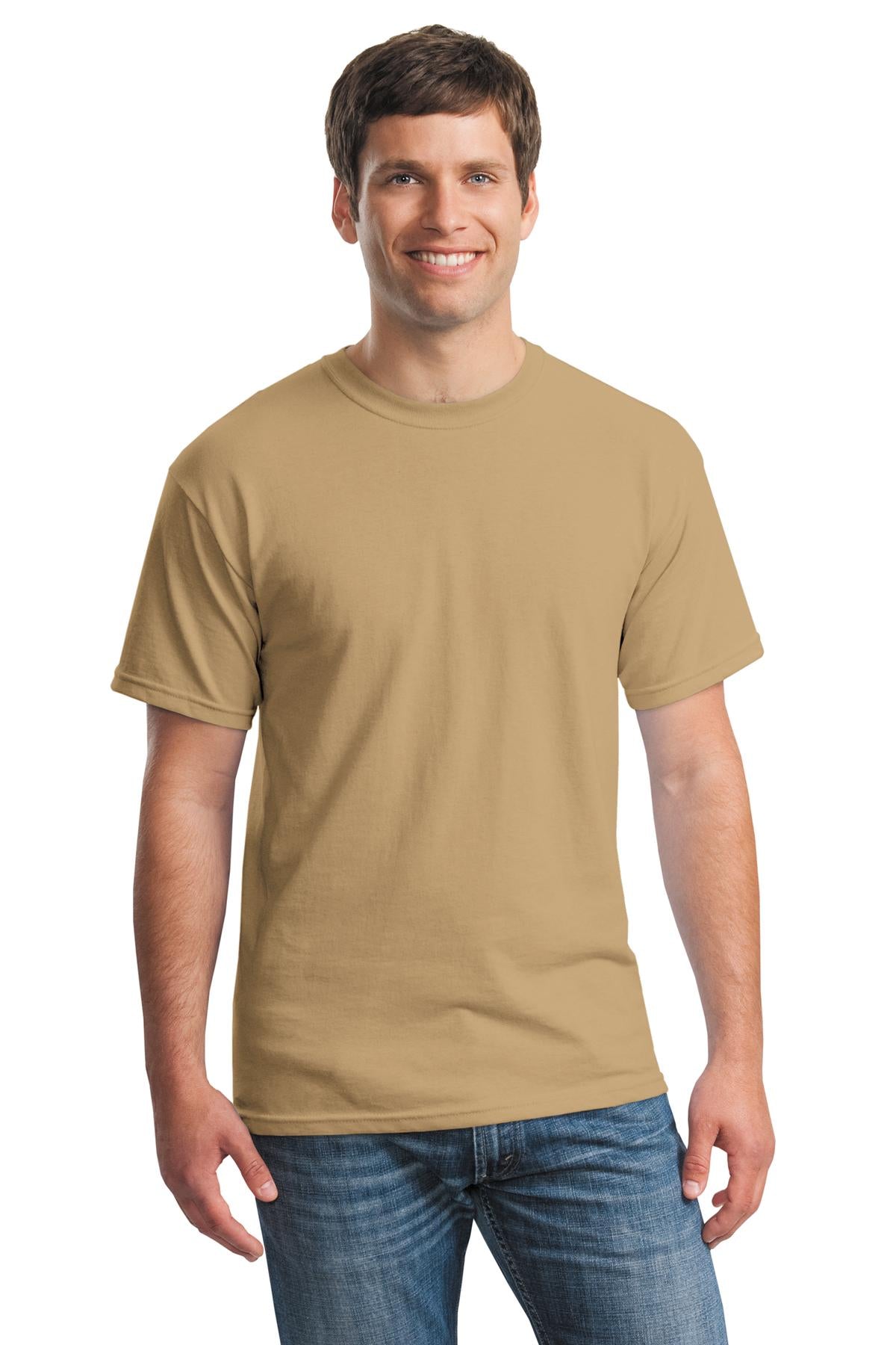 Photo of Gildan T-Shirts 5000  color  Old Gold