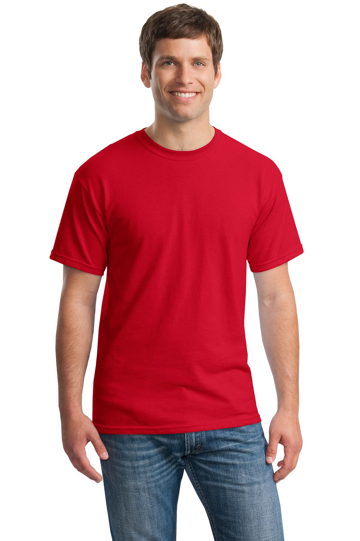 Photo of Gildan T-Shirts 5000  color  Red