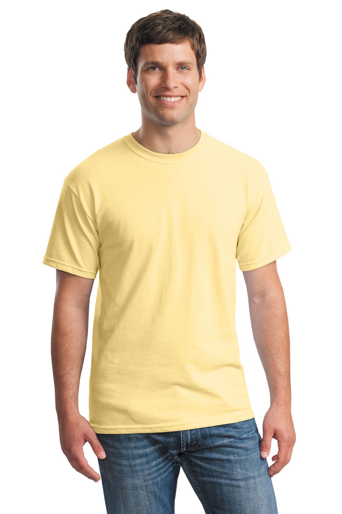 Photo of Gildan T-Shirts 5000  color  Yellow Haze