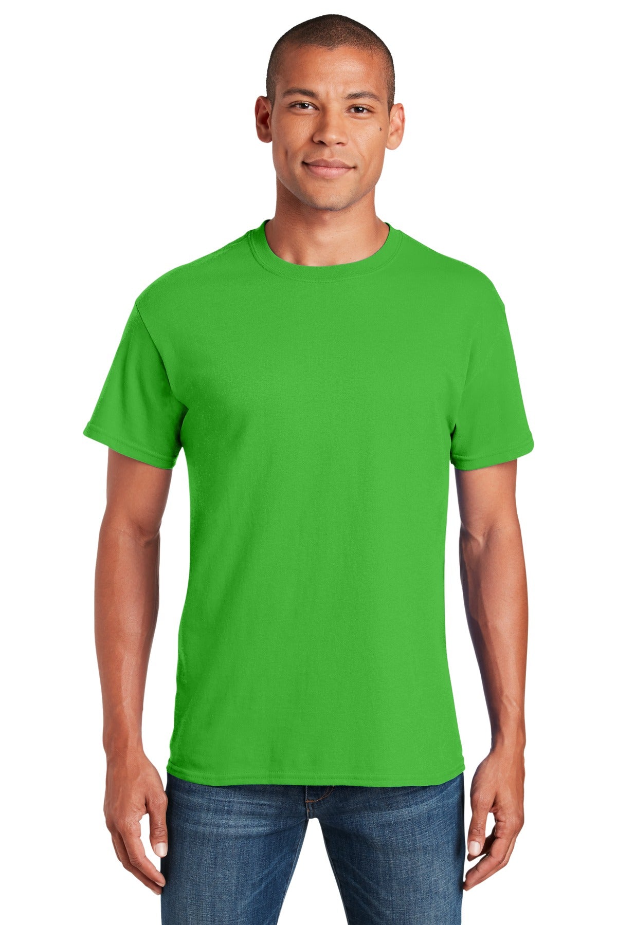 Photo of Gildan T-Shirts 5000  color  Electric Green