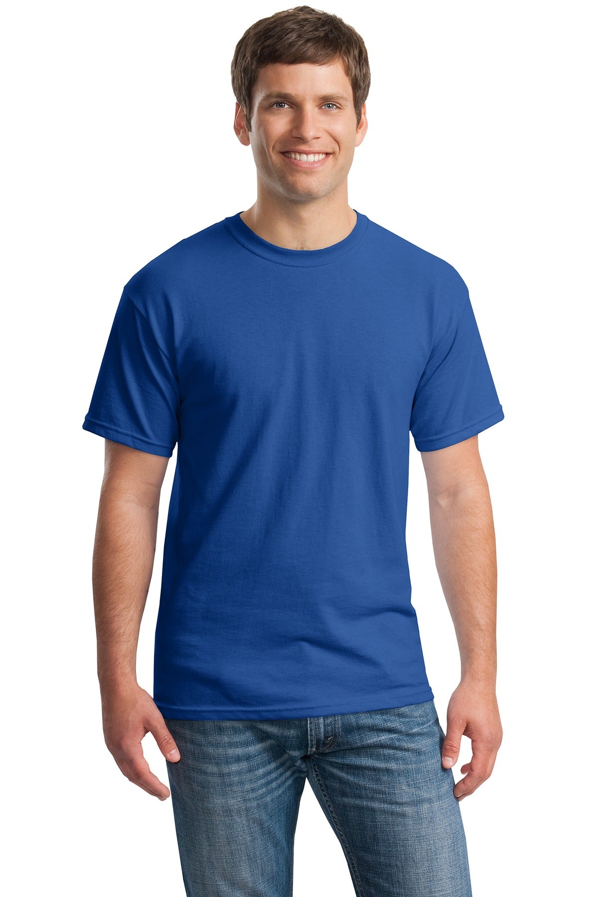 Photo of Gildan T-Shirts 5000  color  Neon Blue