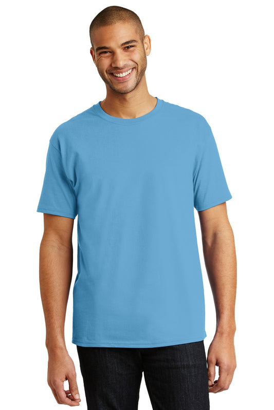 Photo of Hanes T-Shirts 5250  color  Aquatic Blue