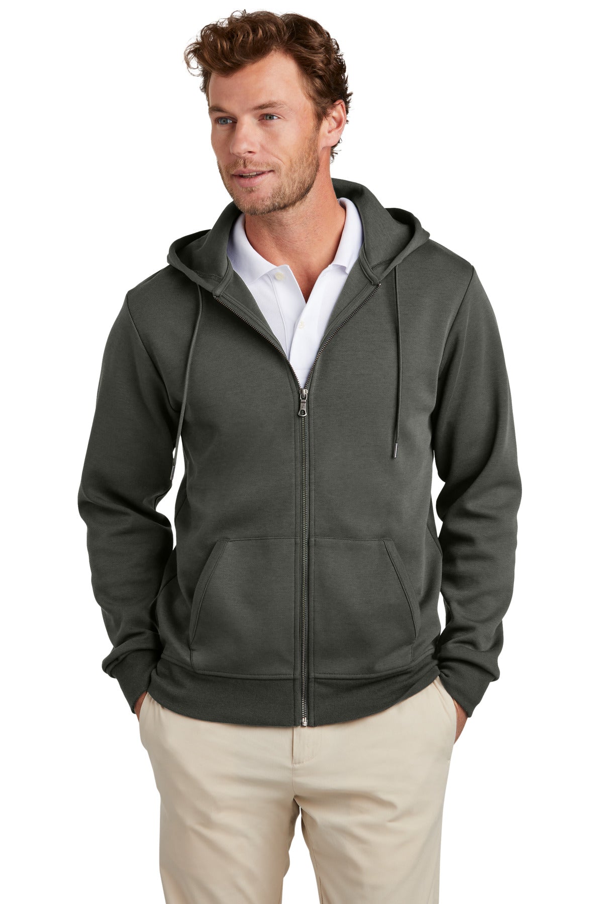 Photo of Brooks Brothers Sweatshirts/Fleece BB18208  color  Windsor Grey