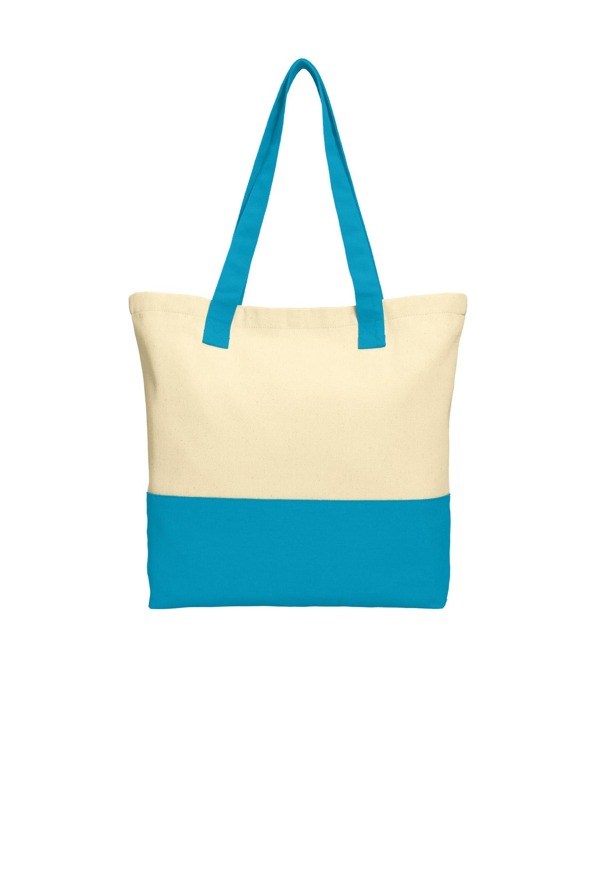 Photo of Port Authority Bags BG414  color  Natural/ Turquoise