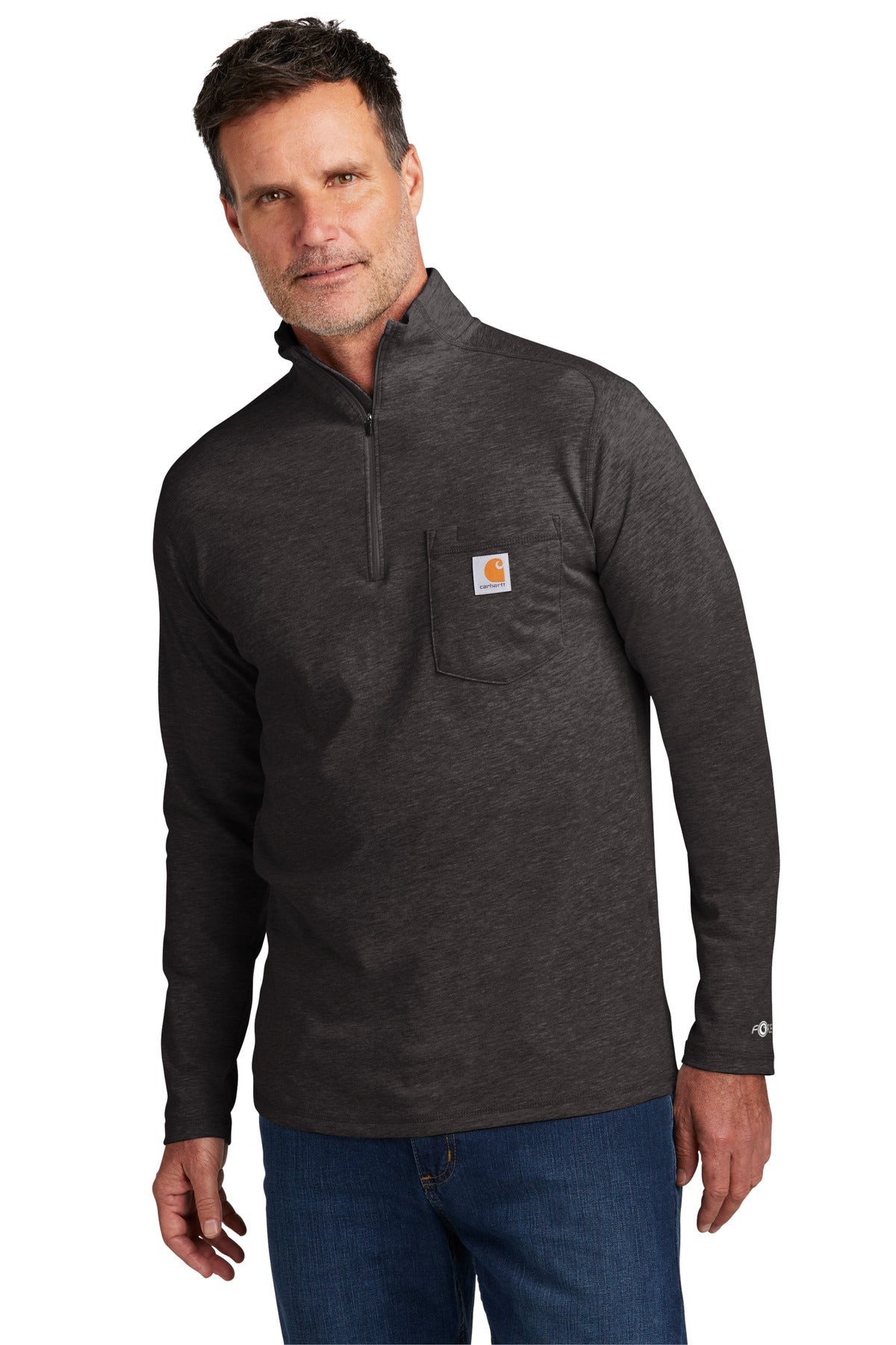 Photo of Carhartt T-Shirts CT104255  color  Carbon Heather