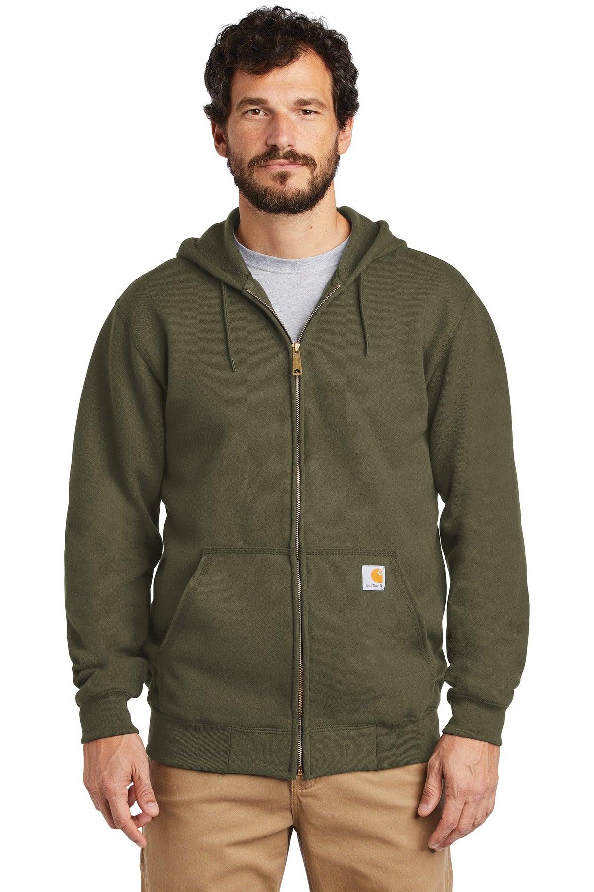 Photo of Carhartt Sweatshirts/Fleece CTK122  color  Moss