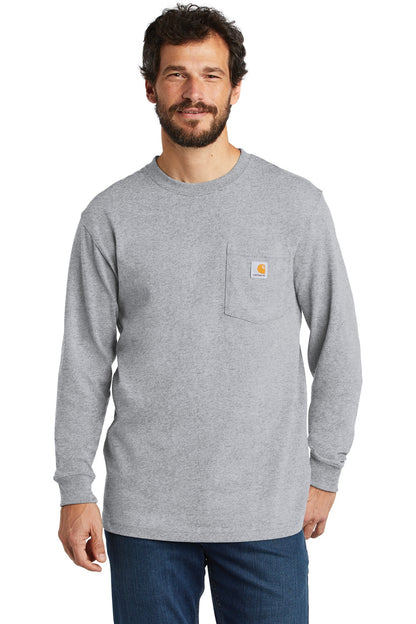 Photo of Carhartt T-Shirts CTK126  color  Heather Grey