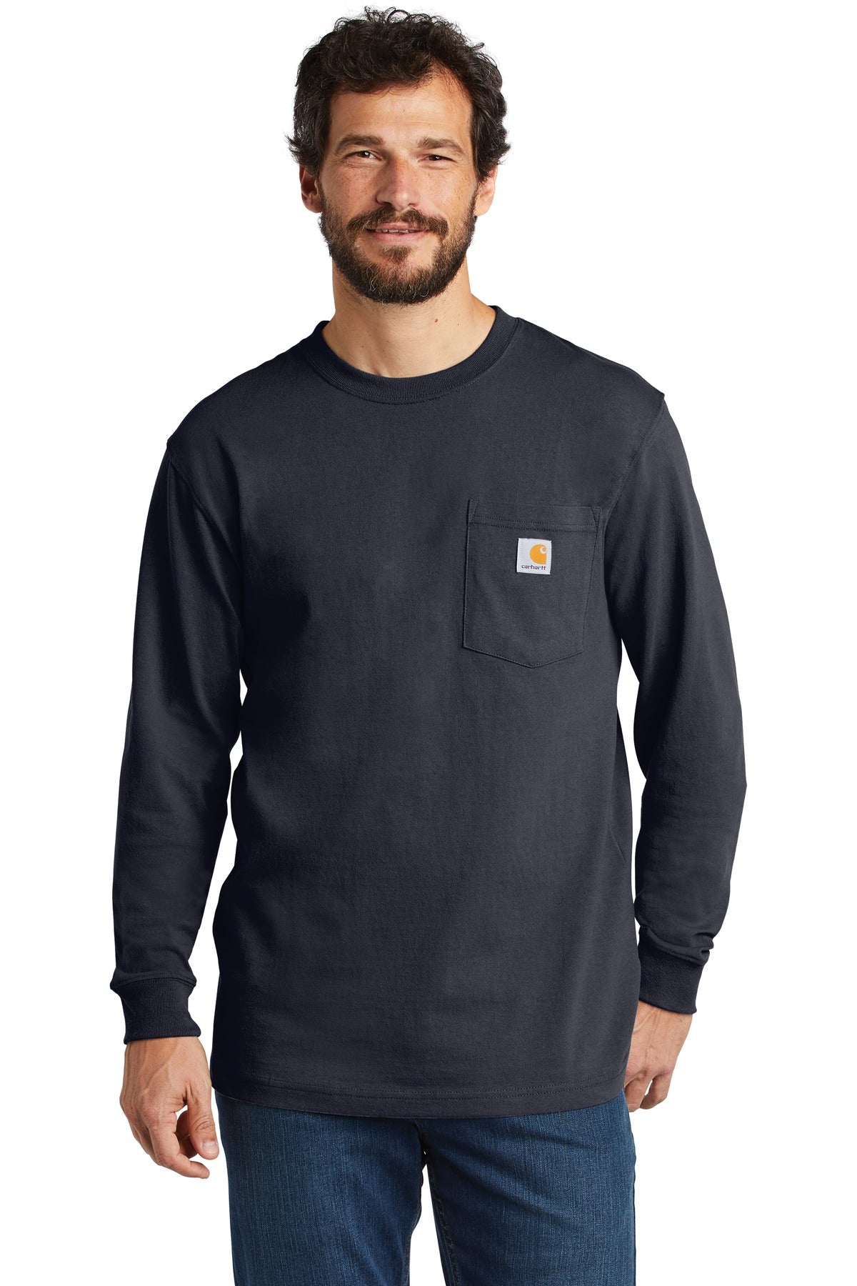 Photo of Carhartt T-Shirts CTK126  color  Navy