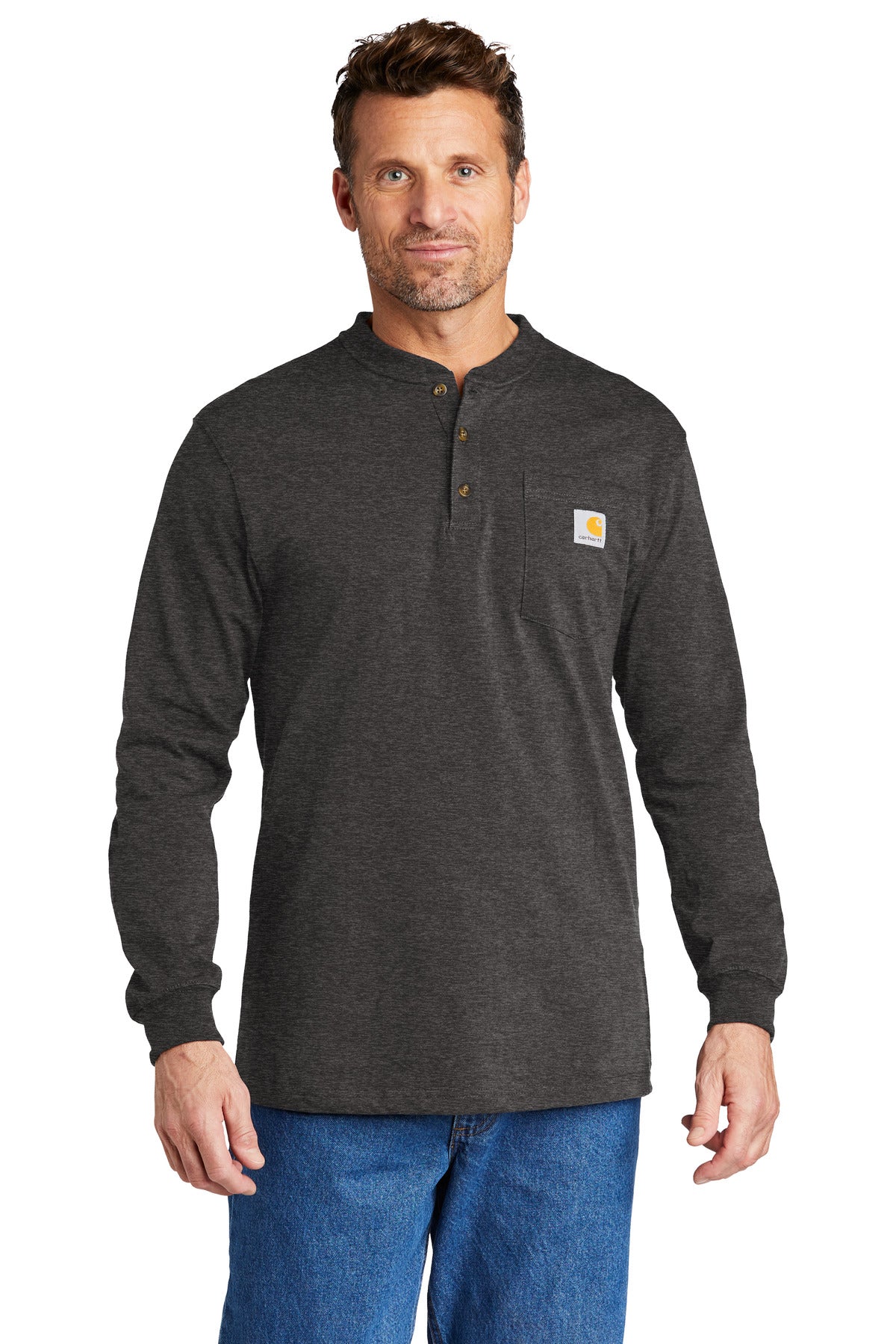 Photo of Carhartt T-Shirts CTK128  color  Carbon Heather