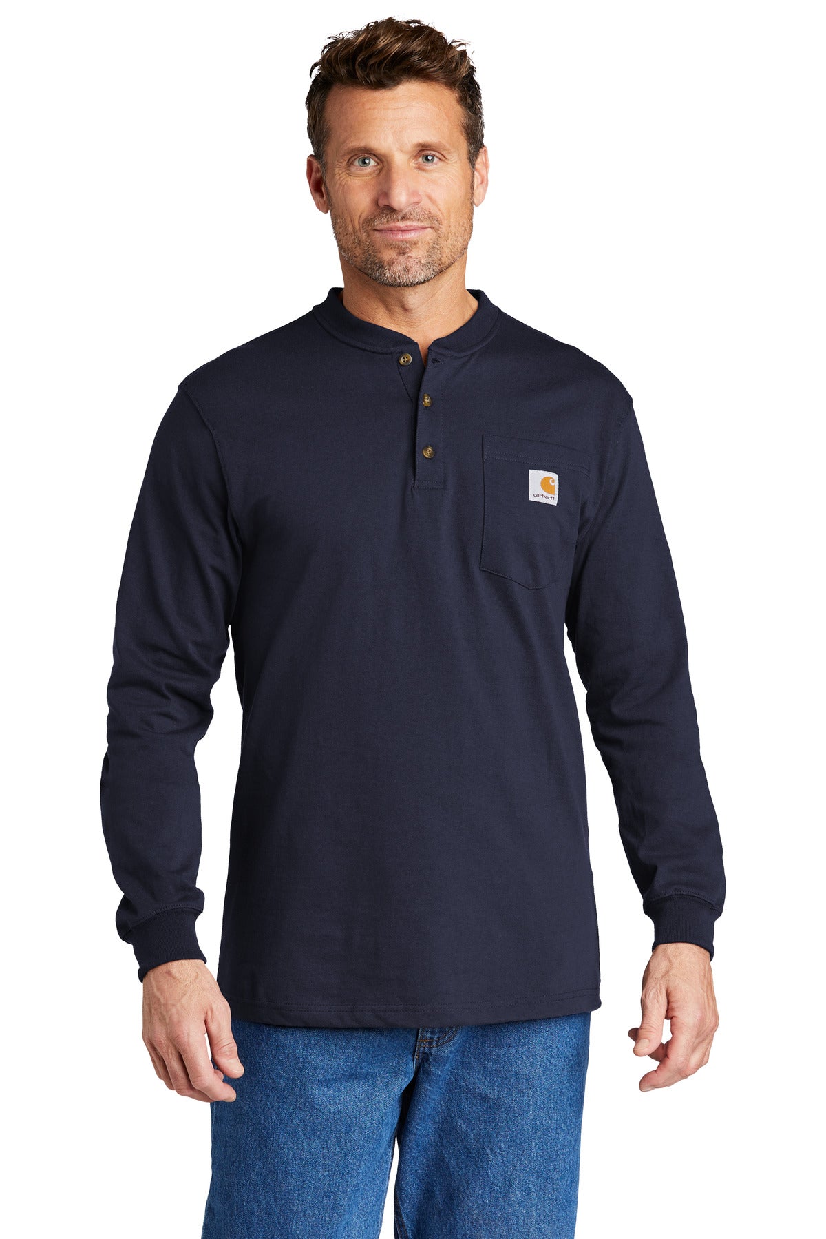 Photo of Carhartt T-Shirts CTK128  color  Navy