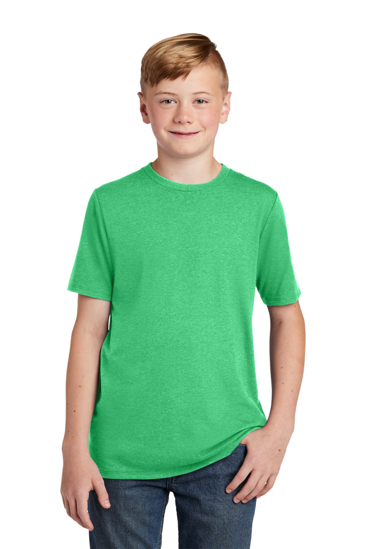 Photo of District T-Shirts DT130Y  color  Green Frost