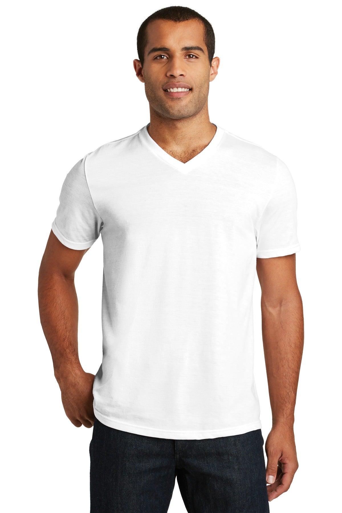 Photo of District T-Shirts DT1350  color  White