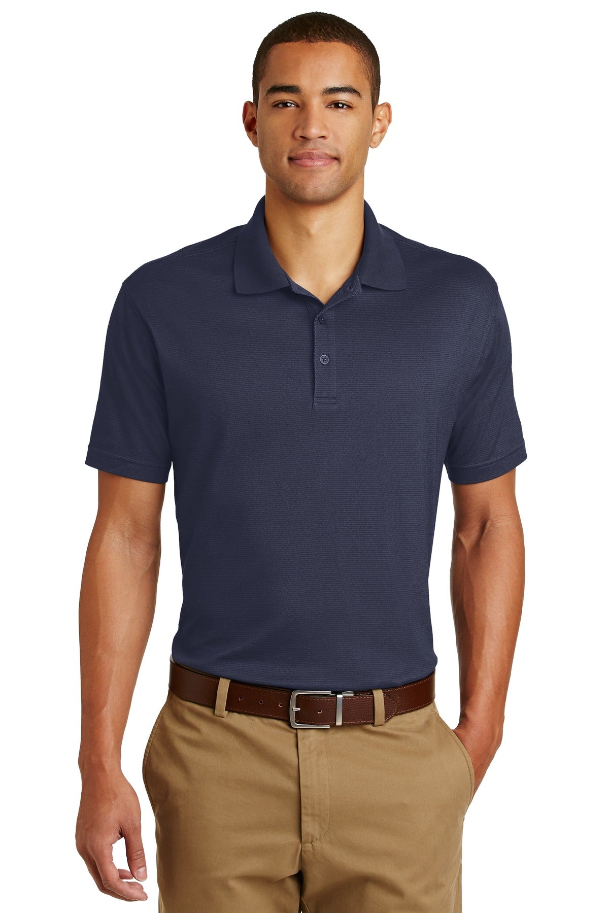 Photo of Eddie Bauer Polos/Knits EB102  color  Navy