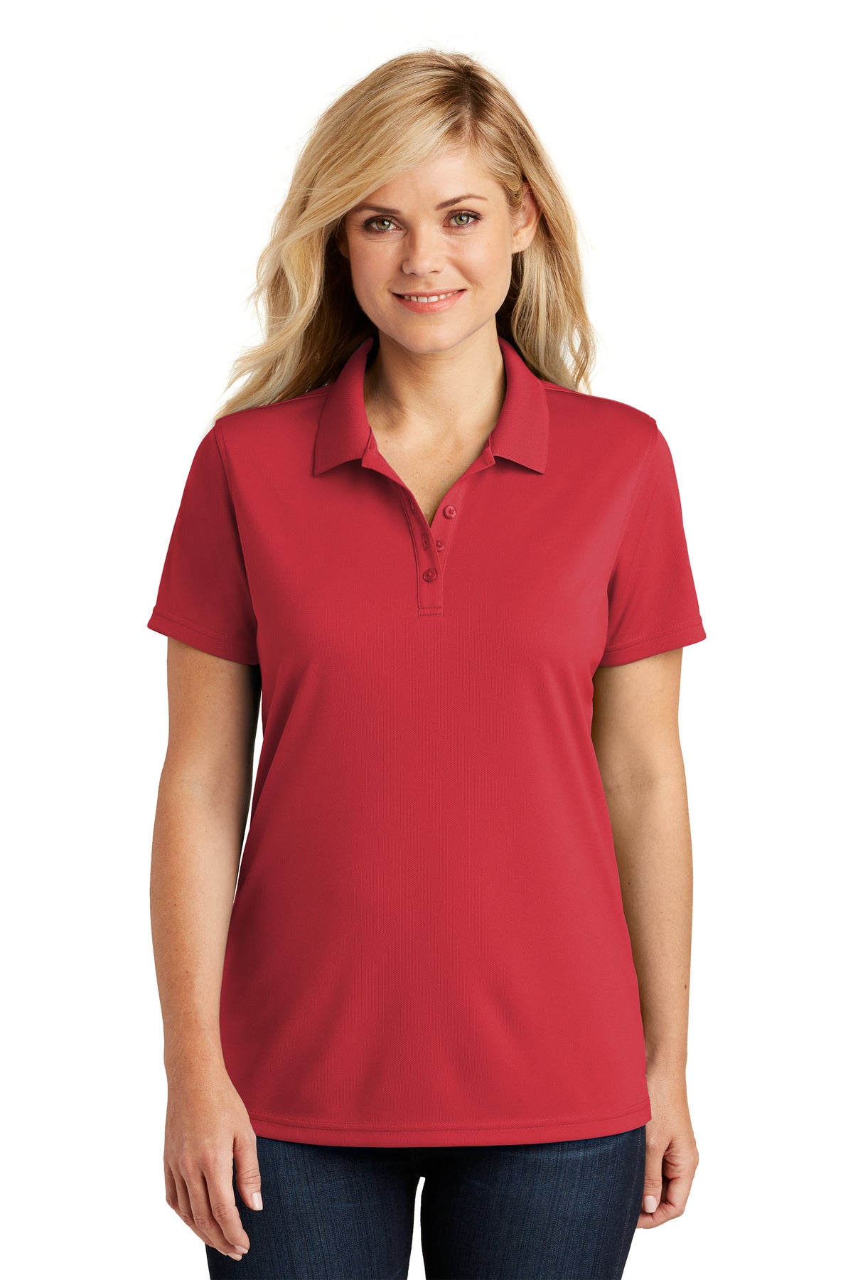 Photo of Port Authority Ladies LK110  color  Rich Red