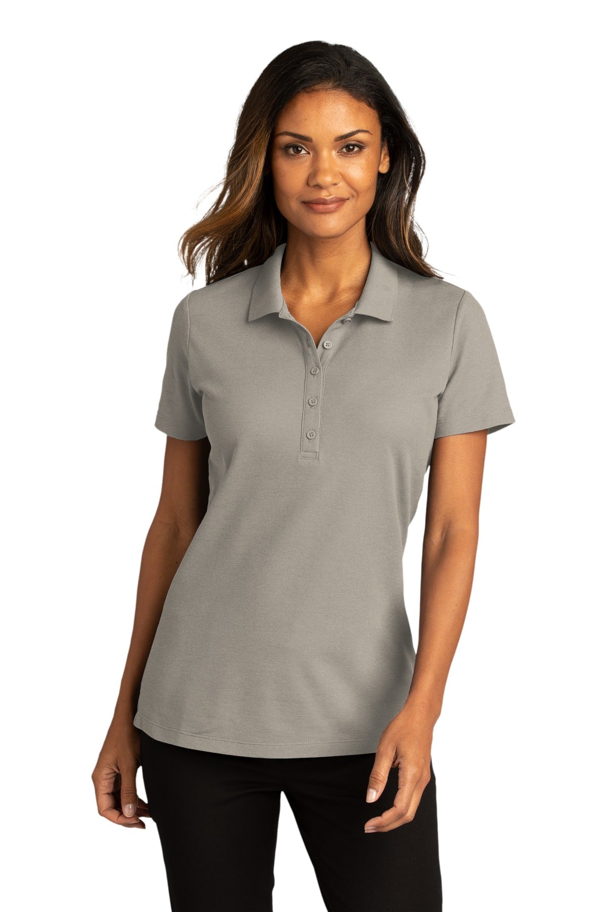 Photo of Port Authority Ladies LK810  color  Gusty Grey