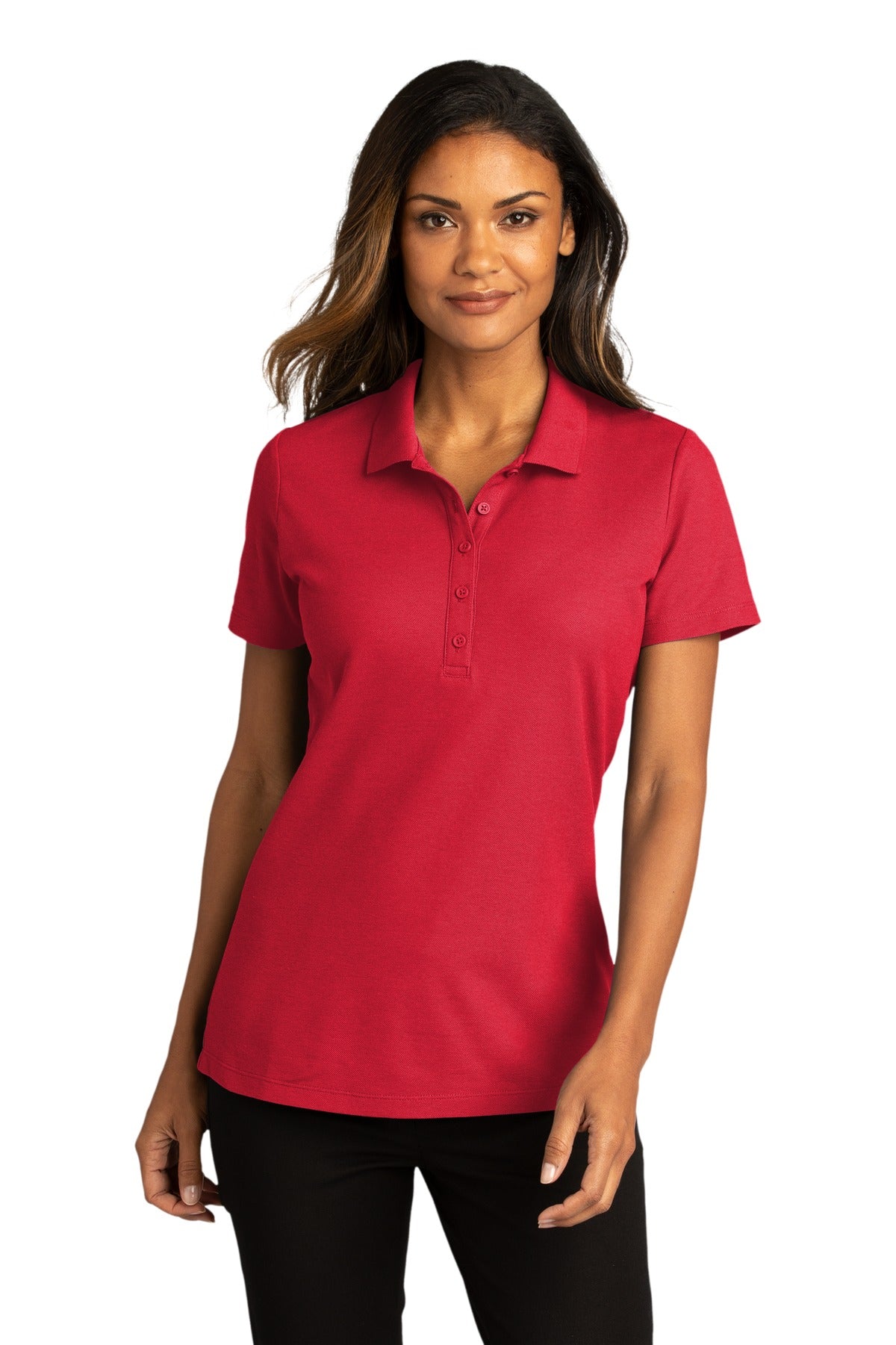 Photo of Port Authority Ladies LK810  color  Rich Red