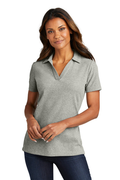 Photo of Port Authority Ladies LK867  color  Deep Smoke Heather