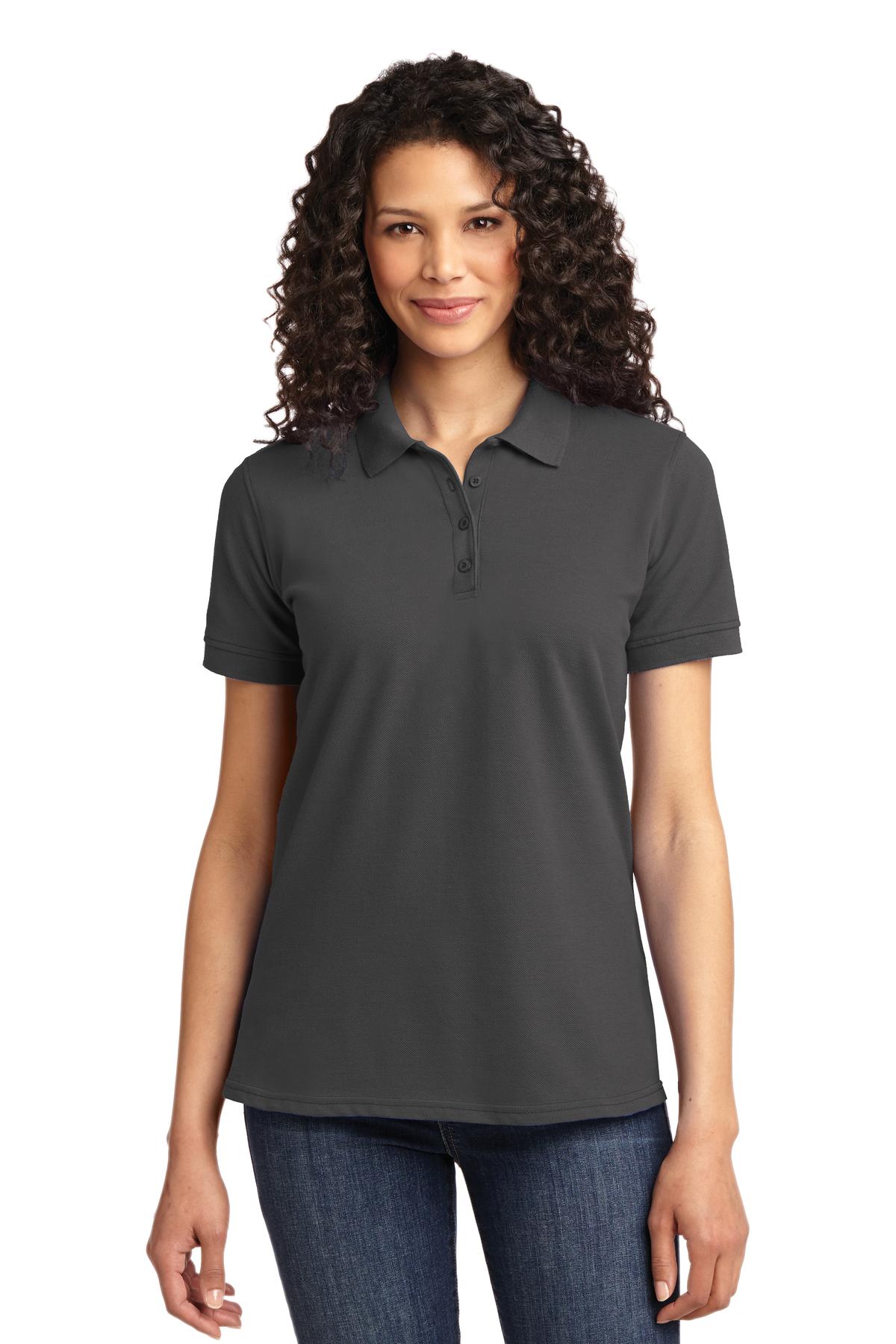 Photo of Port & Company Ladies LKP155  color  Charcoal