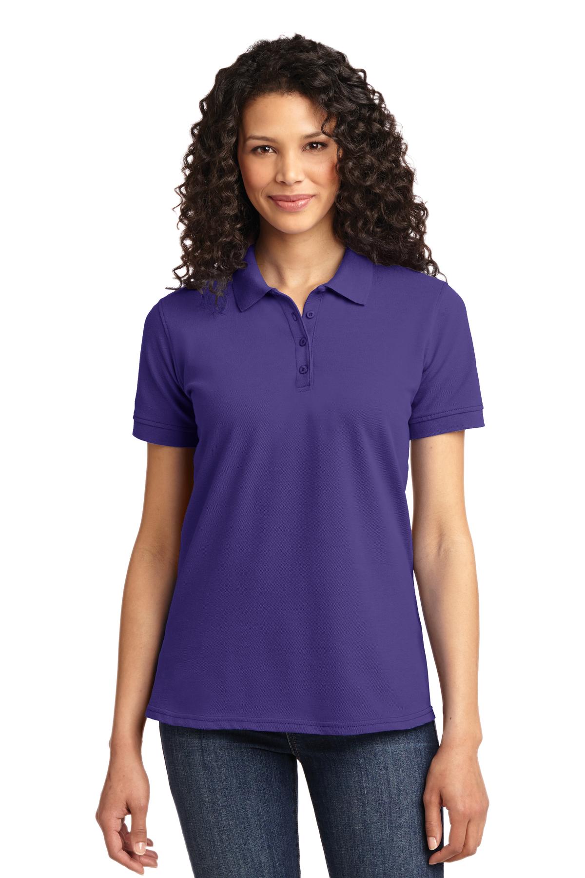 Photo of Port & Company Ladies LKP155  color  Purple