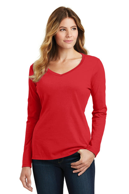 Photo of Port & Company Ladies LPC450VLS  color  Bright Red