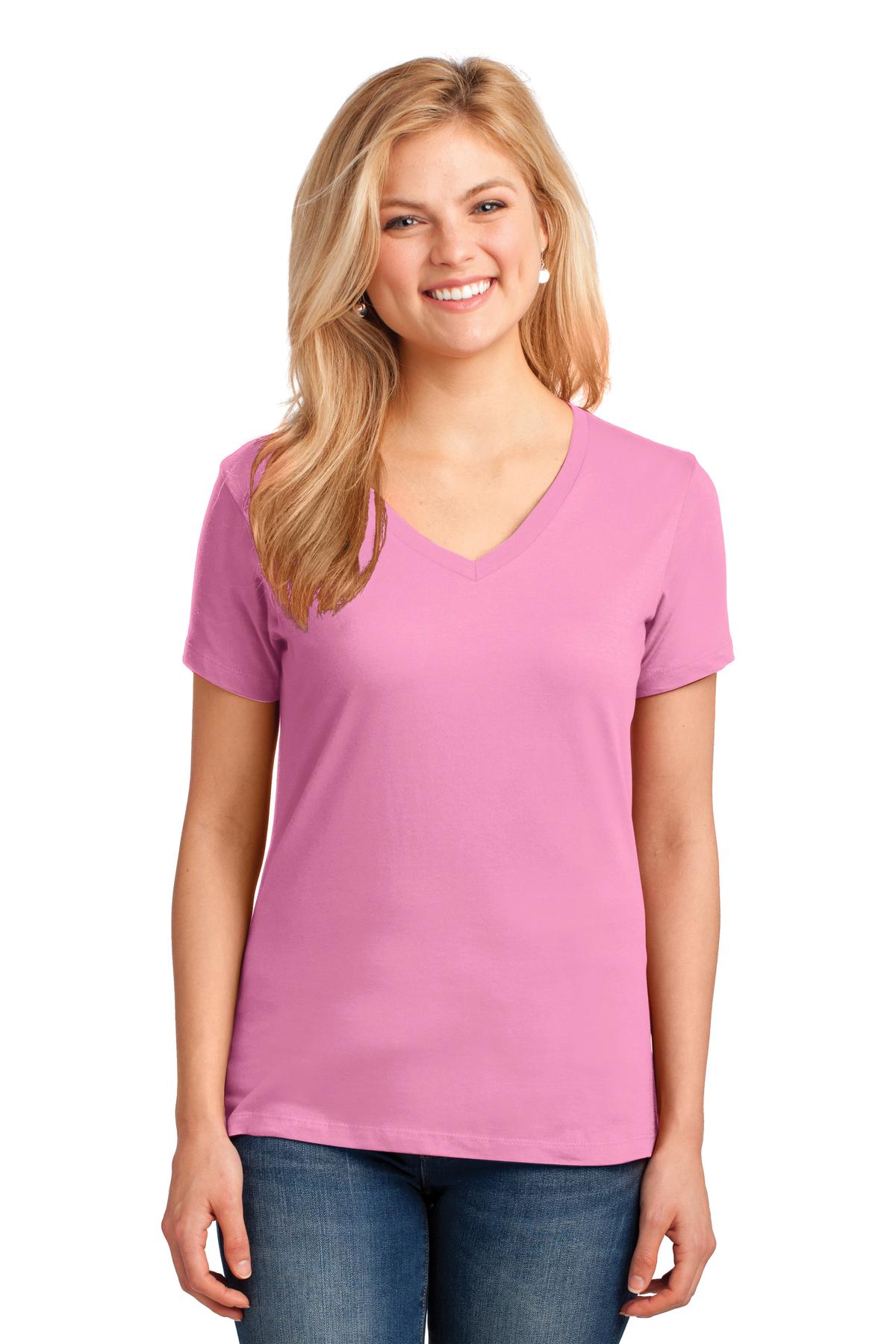 Photo of Port & Company Ladies LPC54V  color  Candy Pink