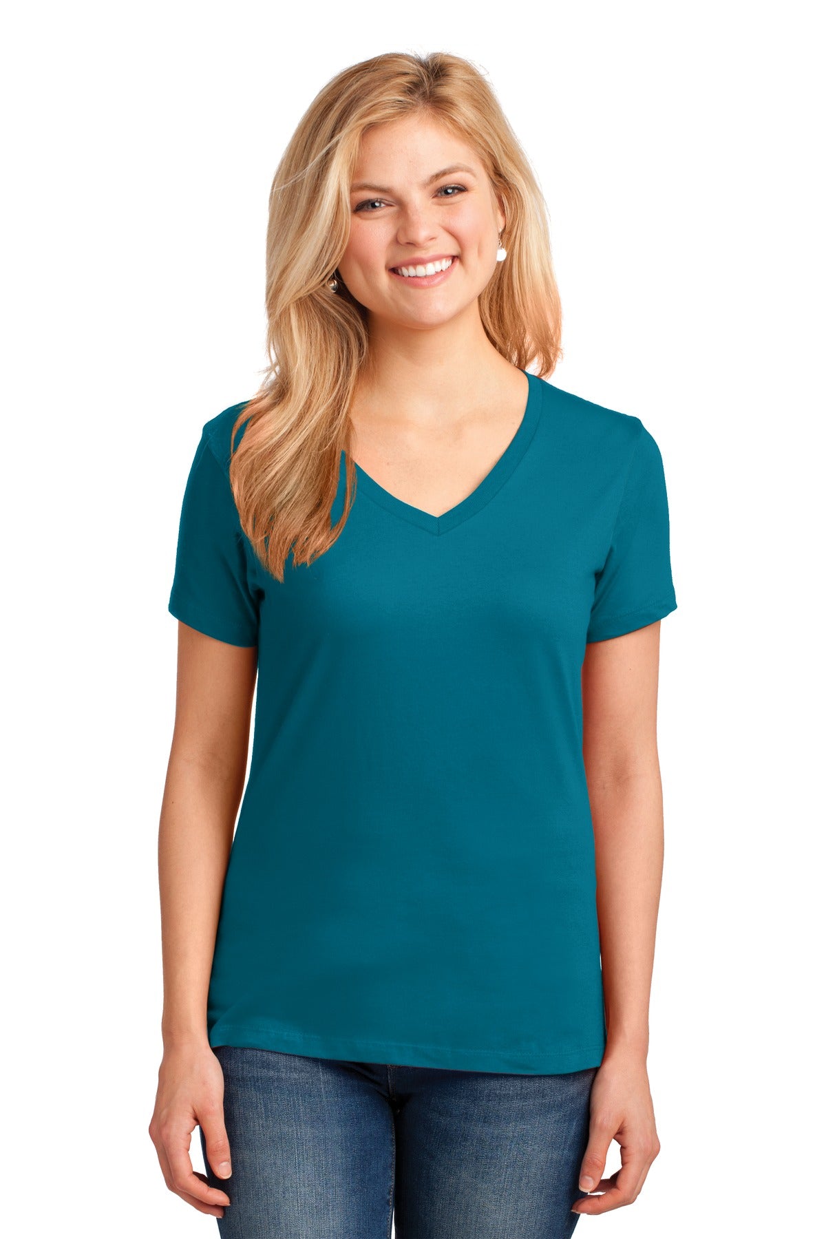 Photo of Port & Company Ladies LPC54V  color  Teal