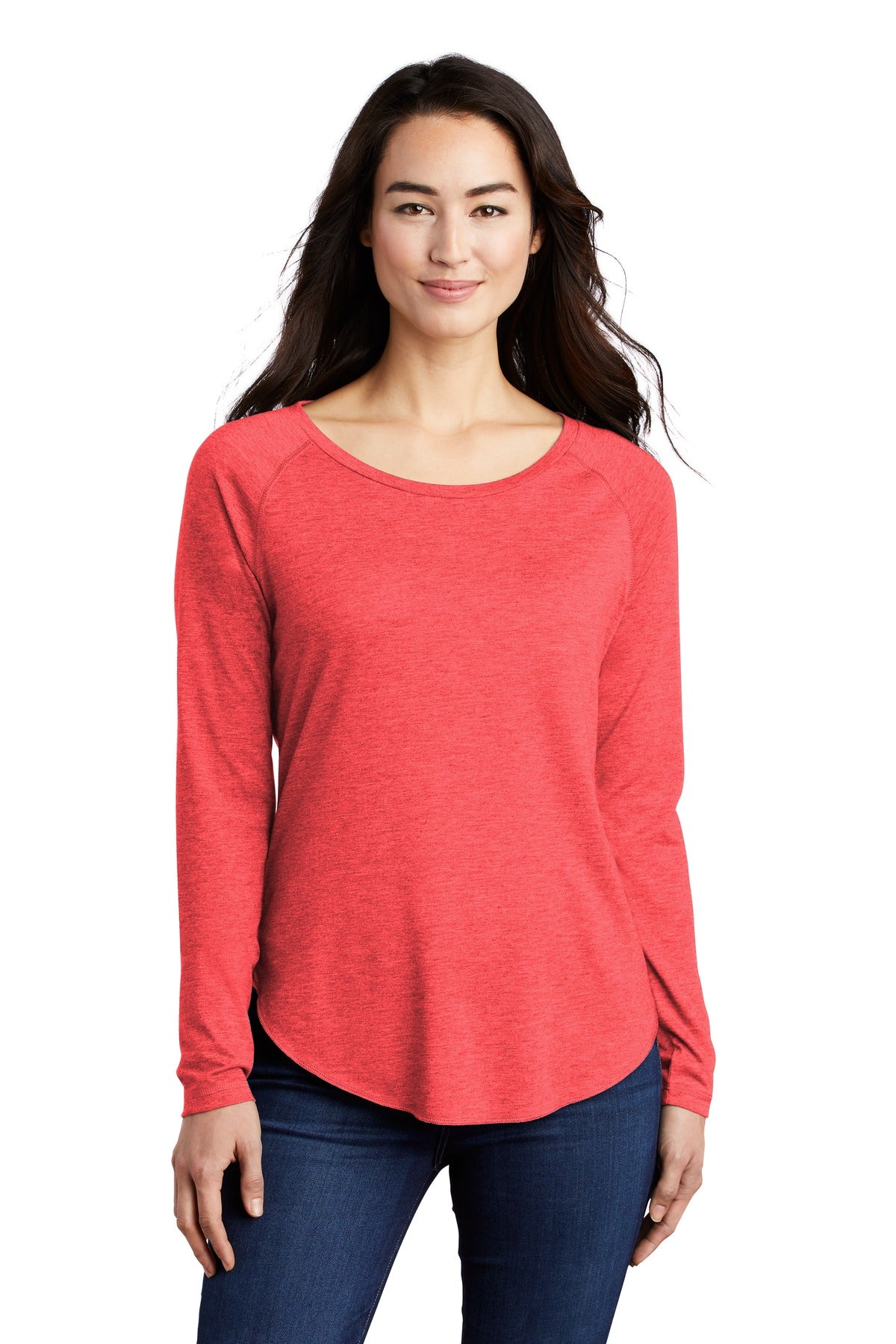 Photo of Sport-Tek Ladies LST400LS  color  True Red Heather