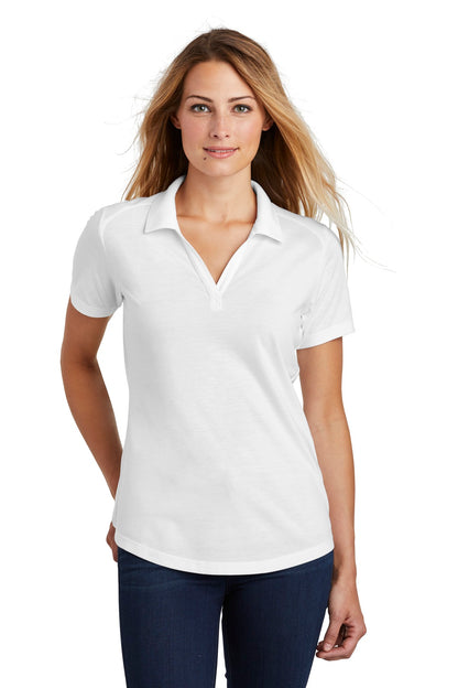 Photo of Sport-Tek Ladies LST405  color  White Triad Solid