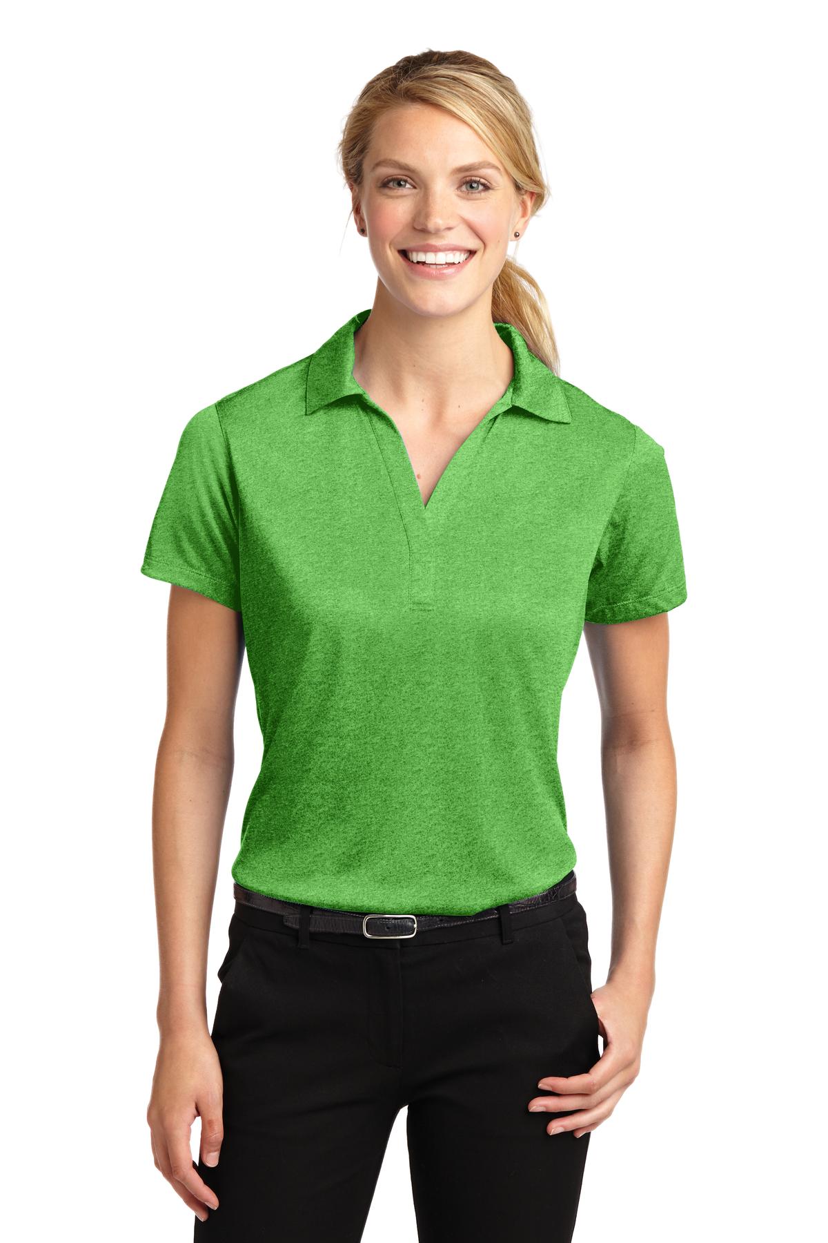 Photo of Sport-Tek Ladies LST660  color  Turf Green Heather